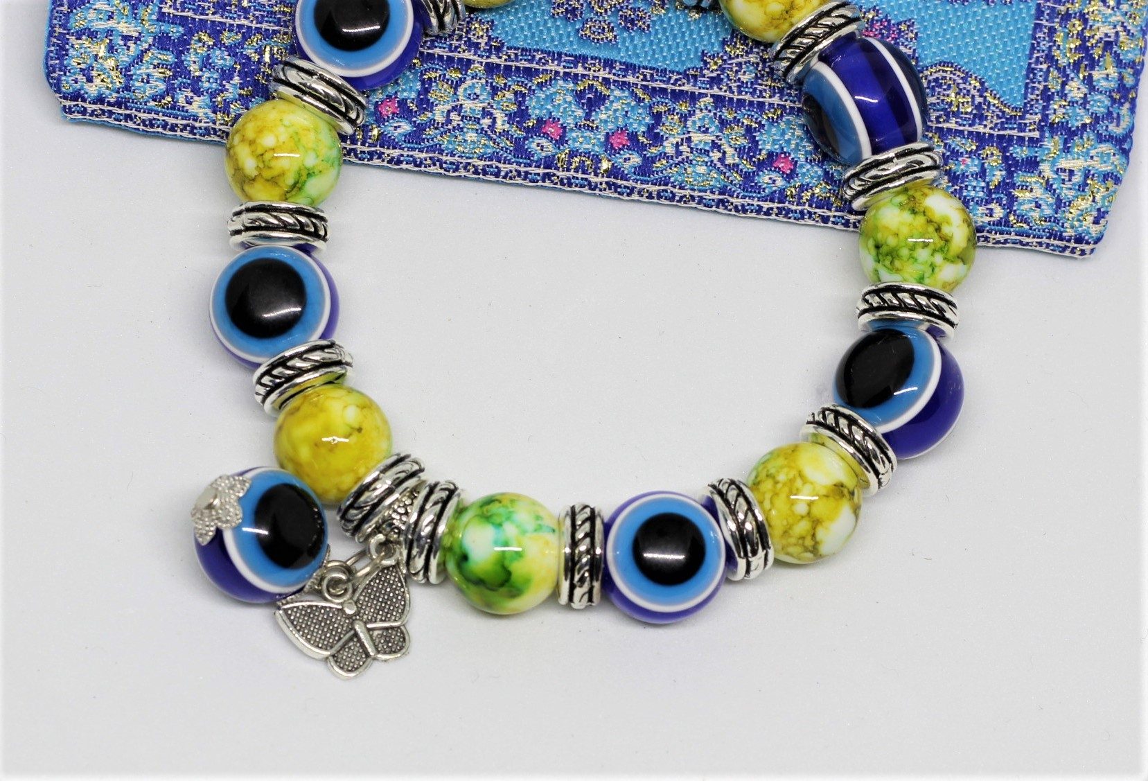 Lucky Eye Bracelet 42 green 2