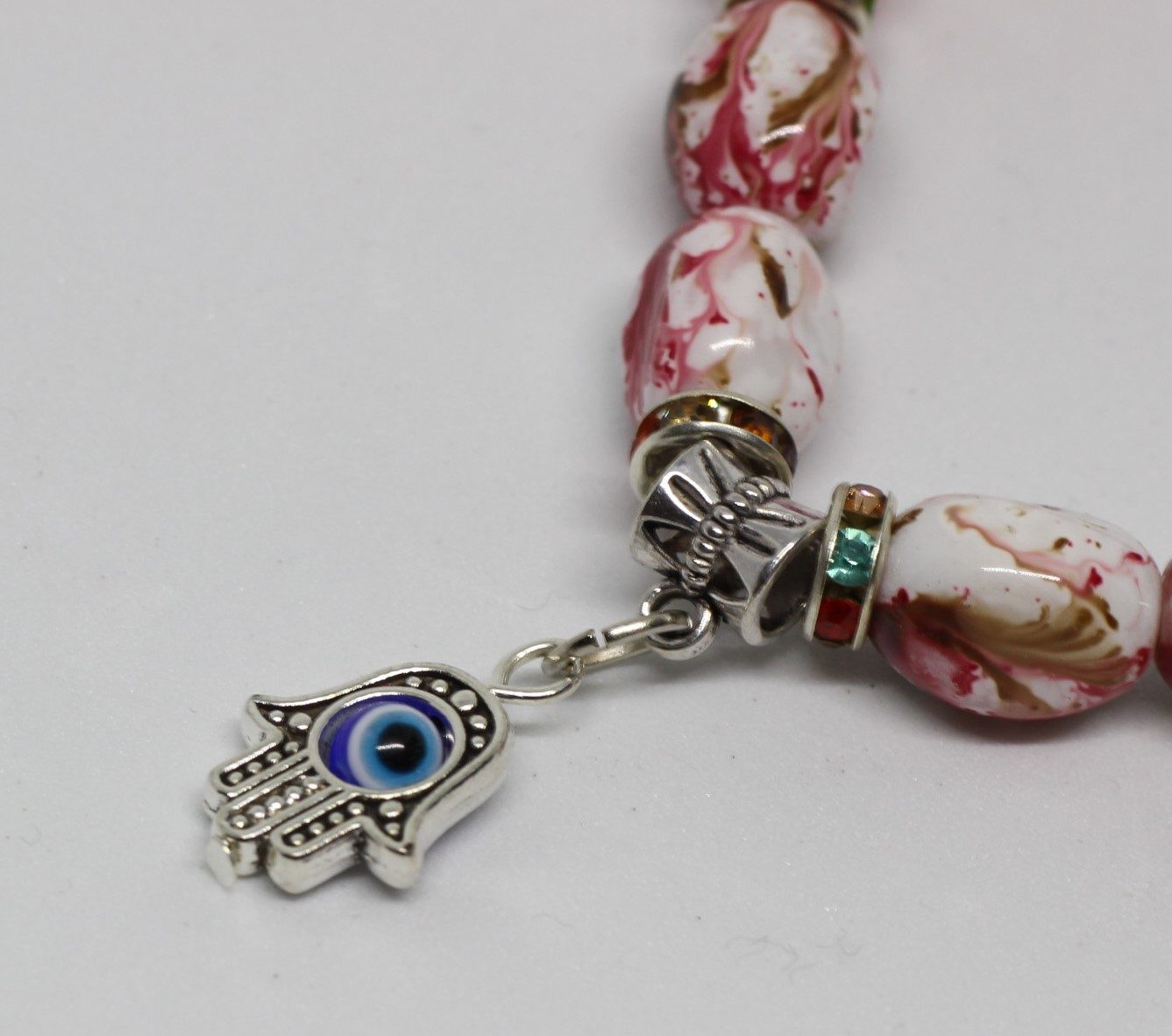 Lucky Eye Bracelet 43 Marble red 1