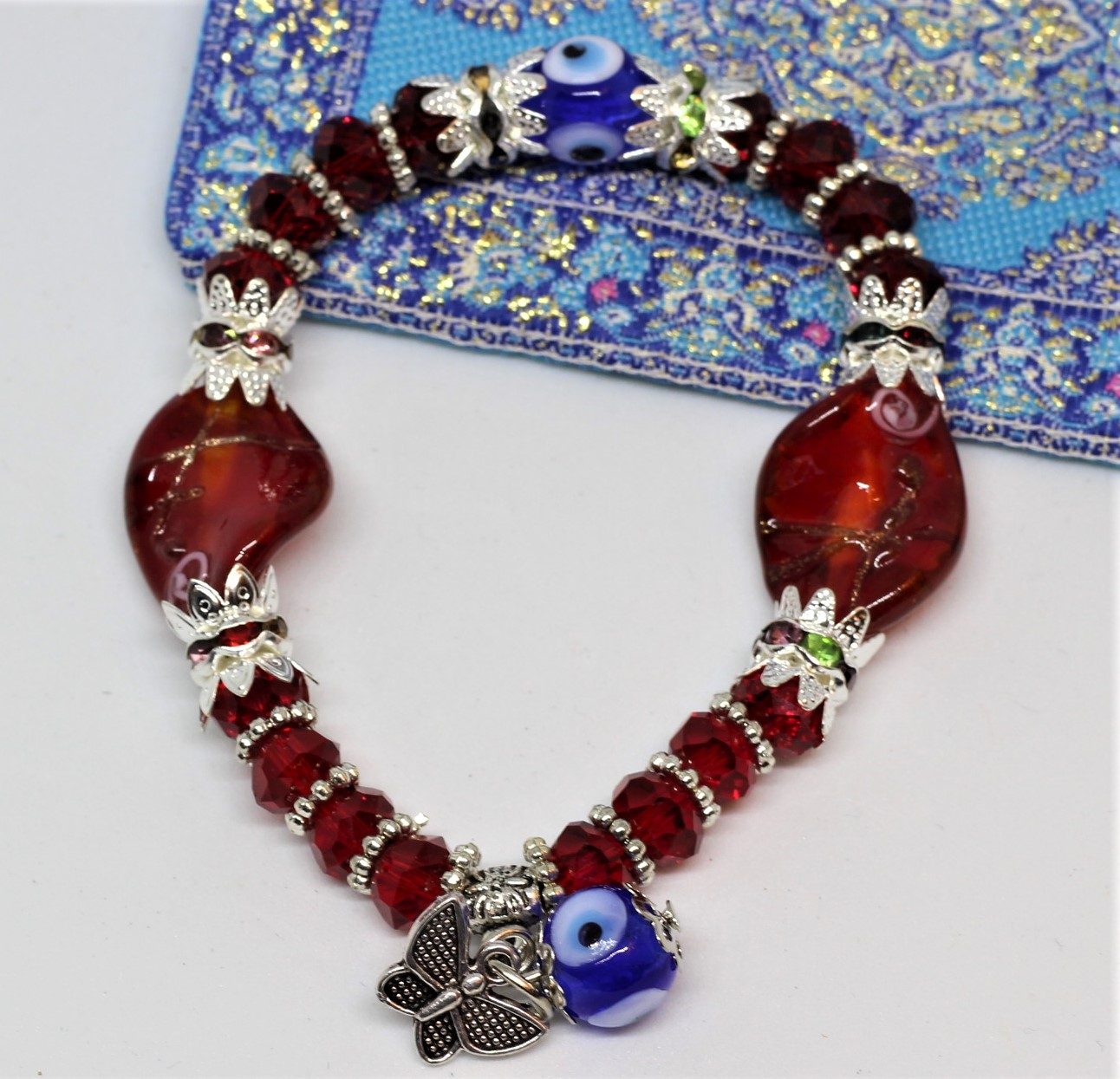 Lucky Eye Bracelet 45 red