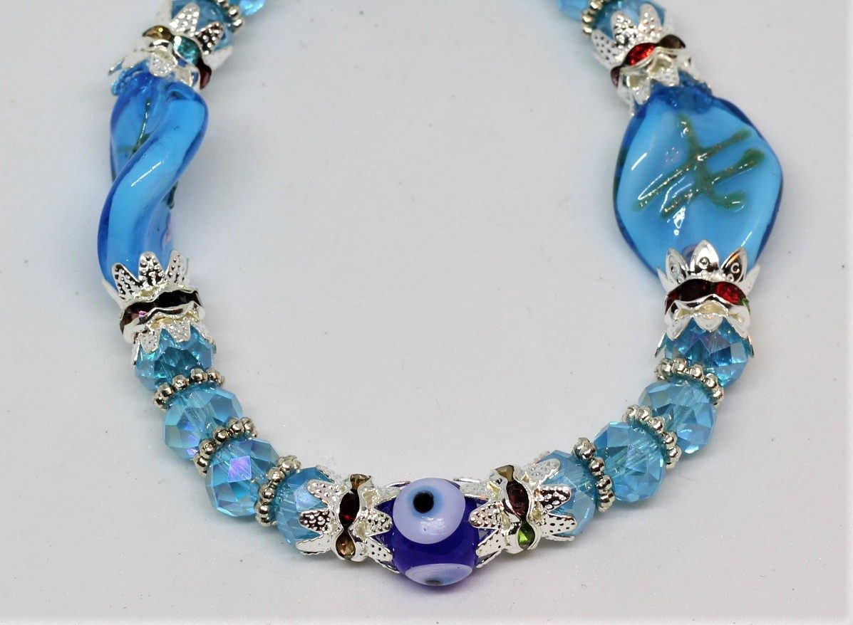 Lucky Eye Bracelet 45 teal 3
