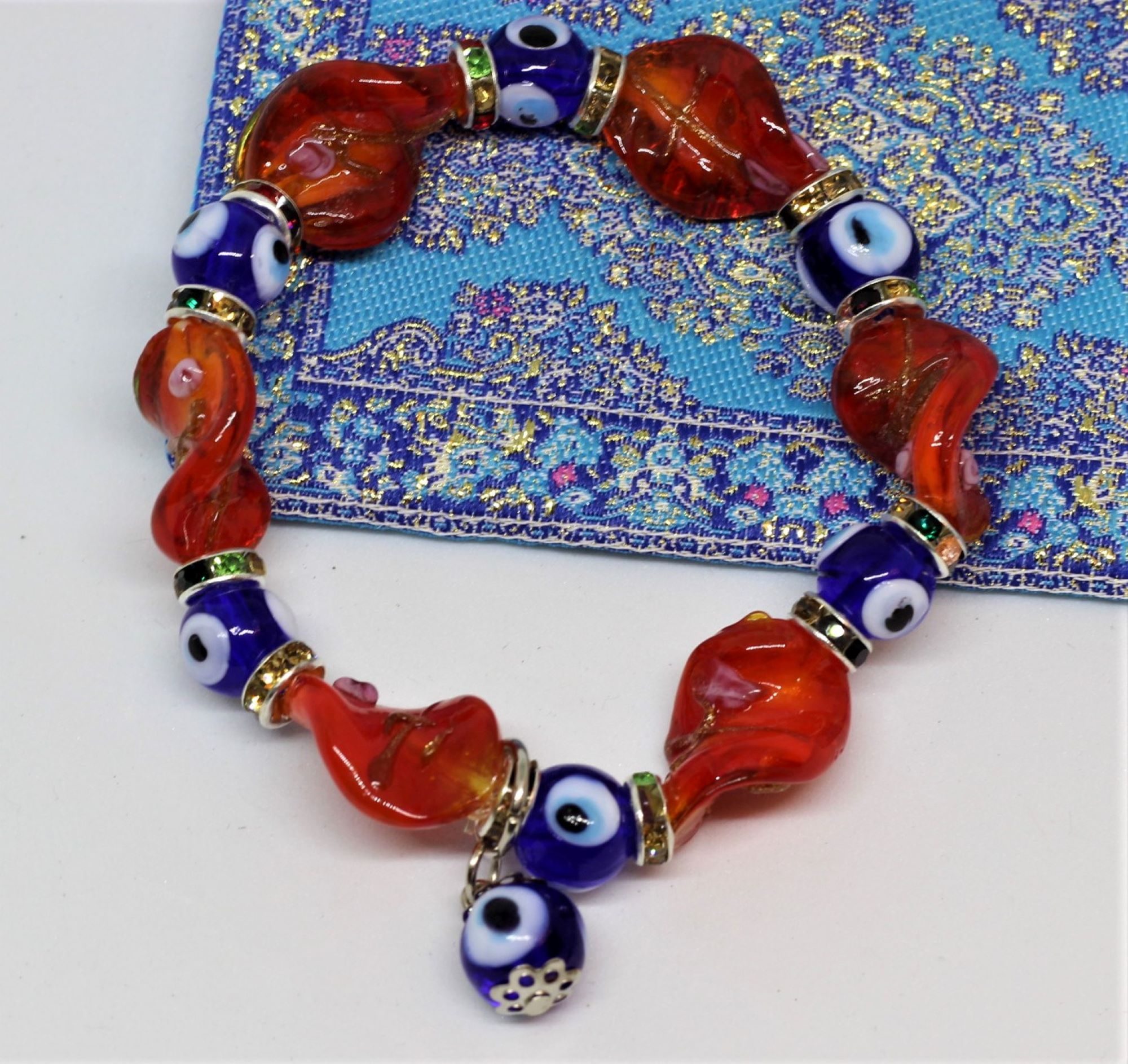 Lucky Eye Bracelet 48 red