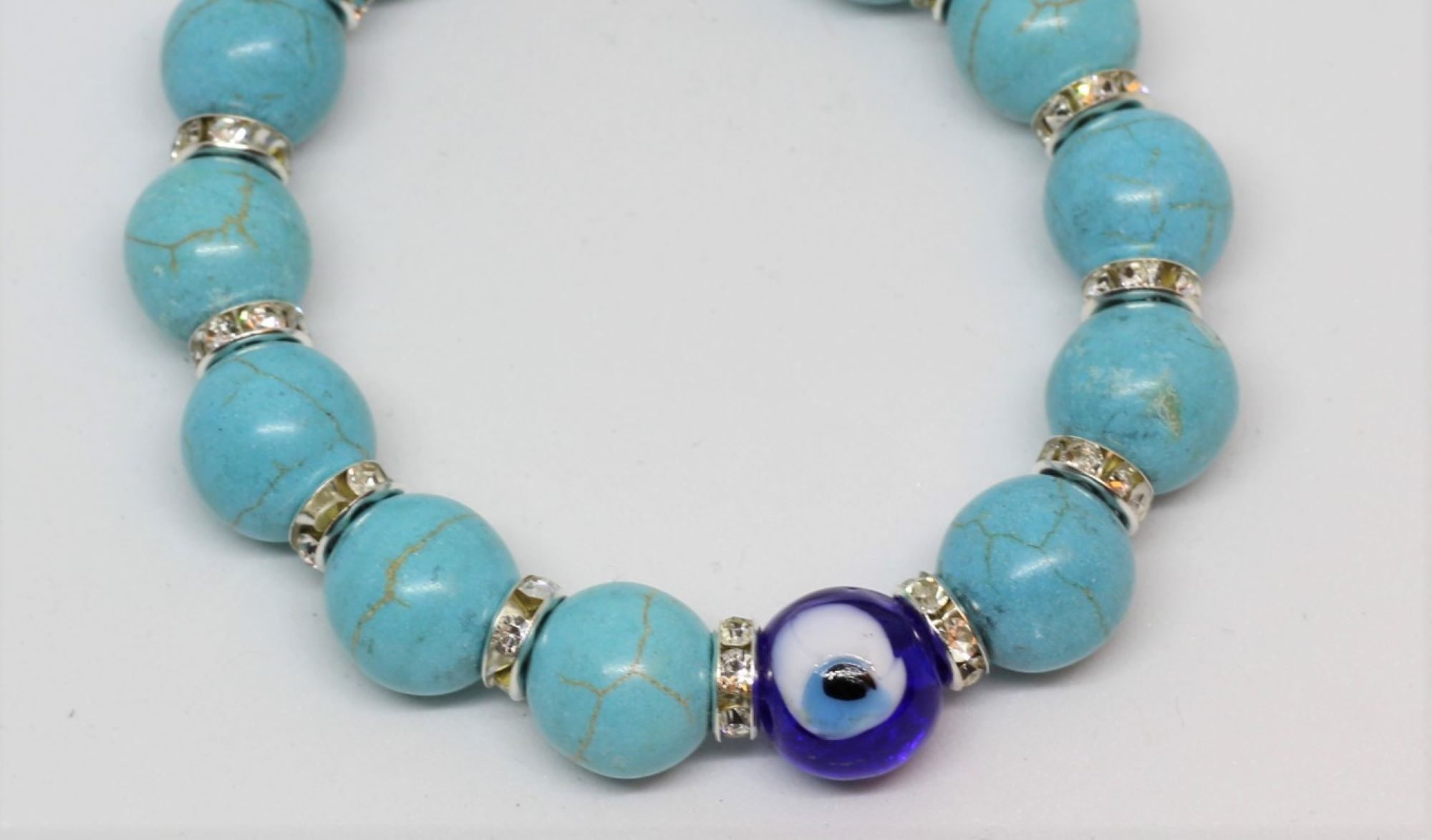 Lucky Eye Bracelet 49 teal 1