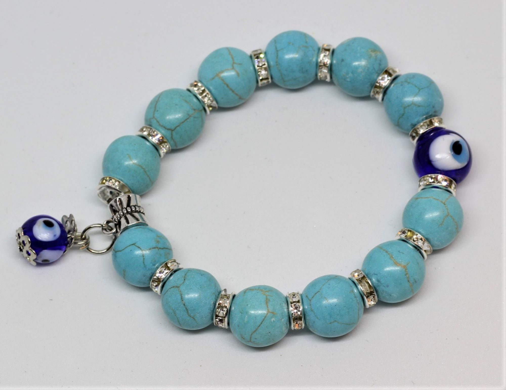 Lucky Eye Bracelet 49 teal 2