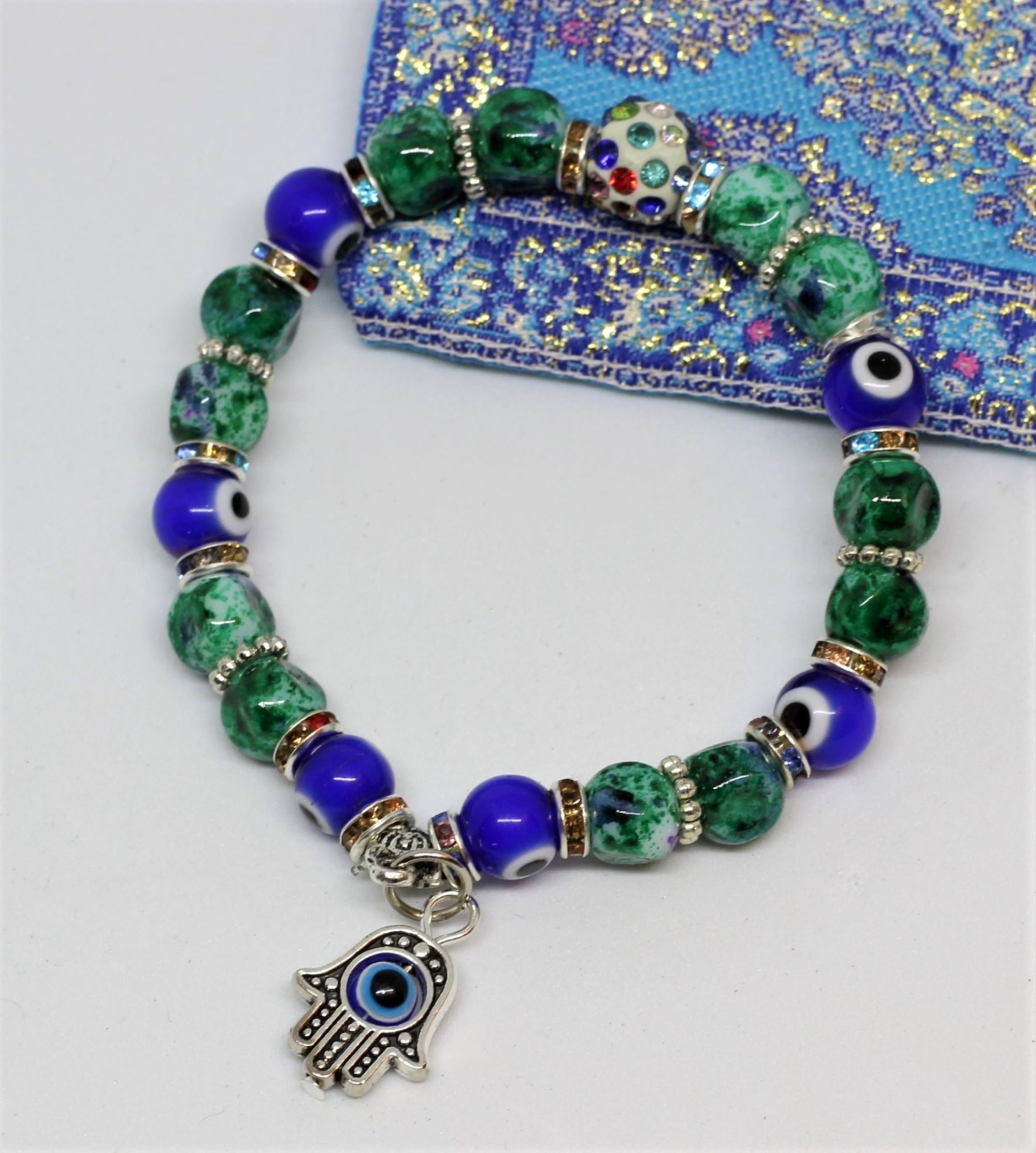 Lucky Eye Bracelet 52 green 3