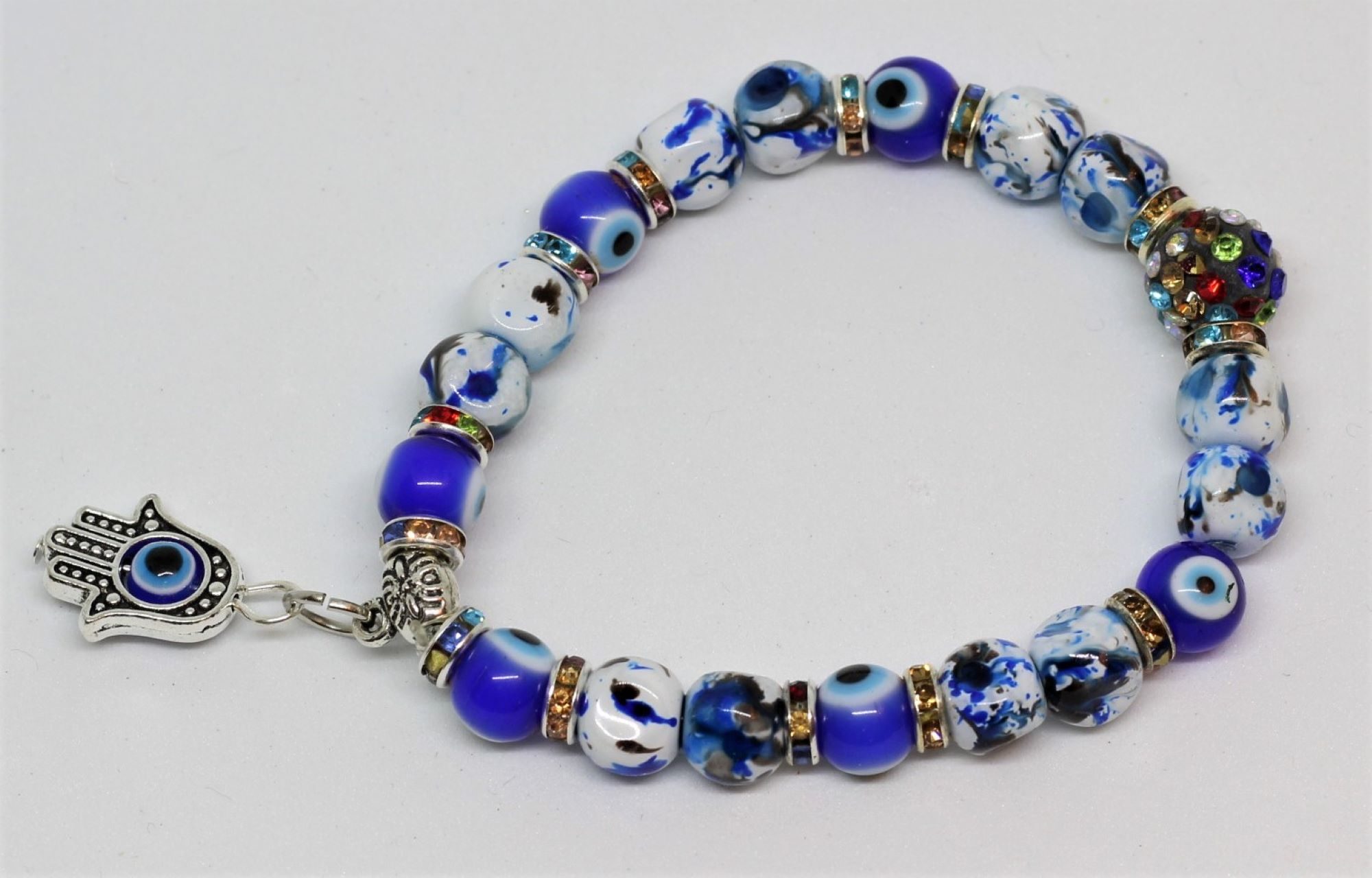 Lucky Eye Bracelet 52 whiteblue 1