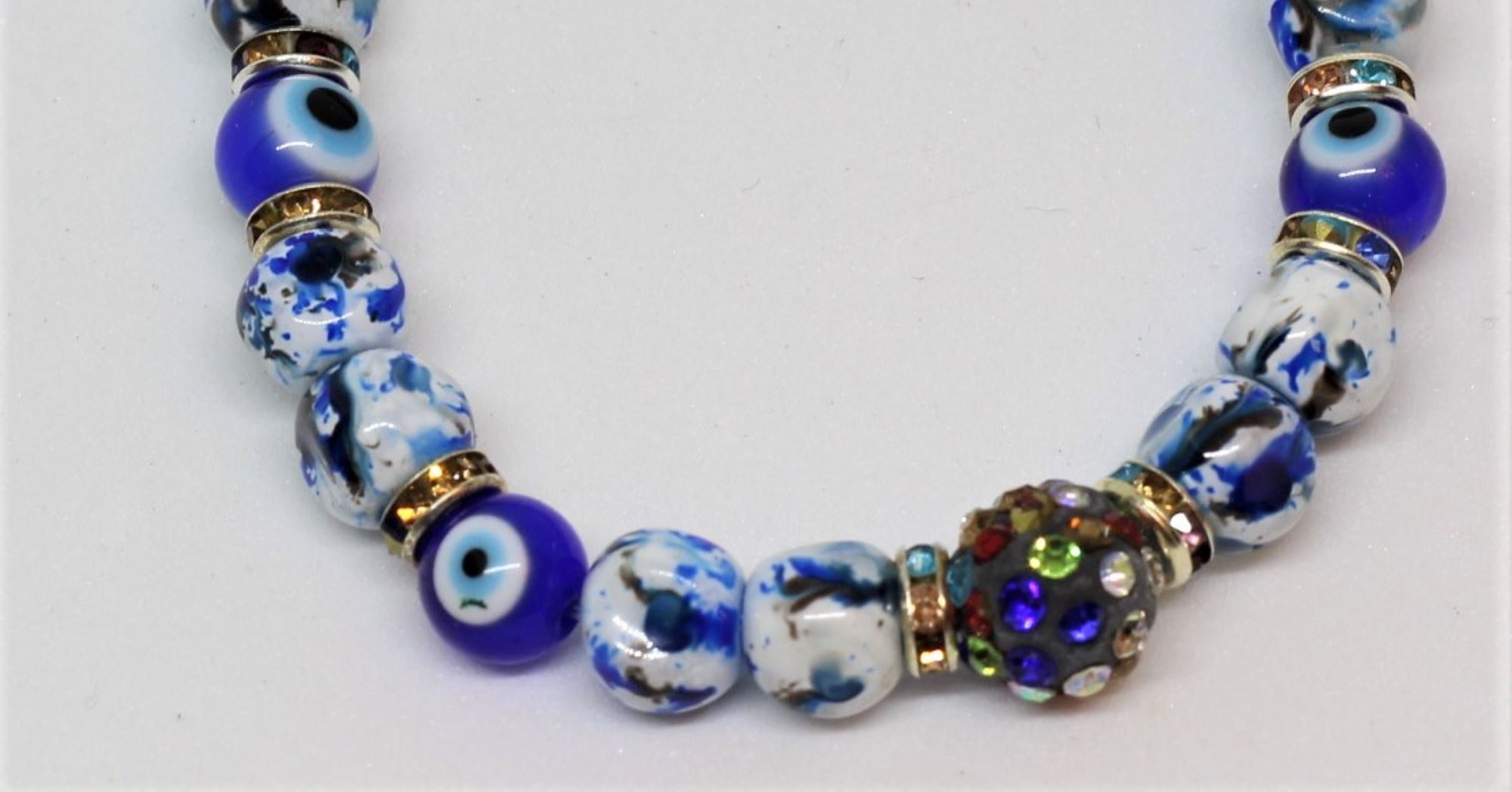 Lucky Eye Bracelet 52 whiteblue 2