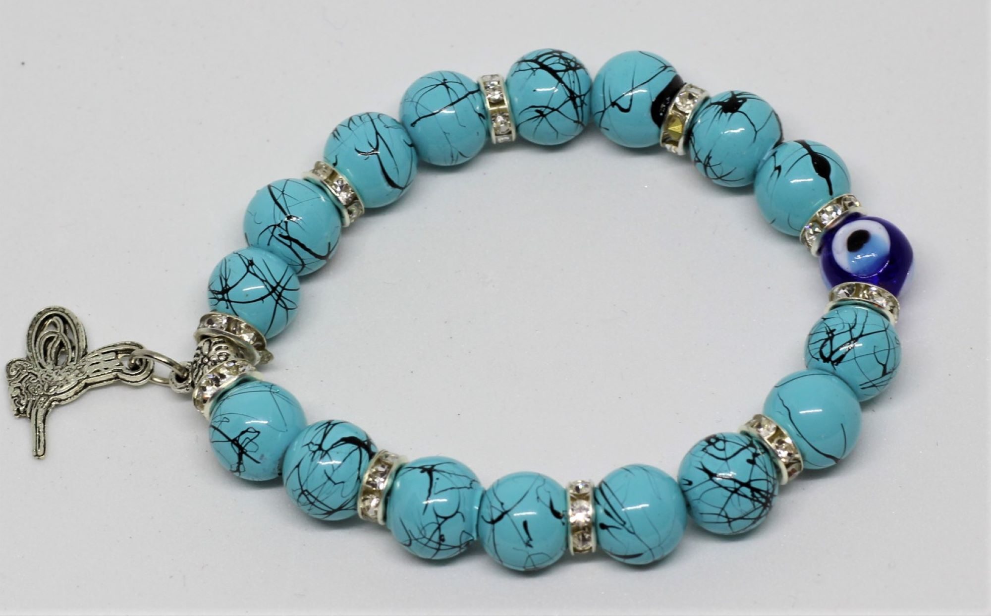 Lucky Eye Bracelet 57 teal 1