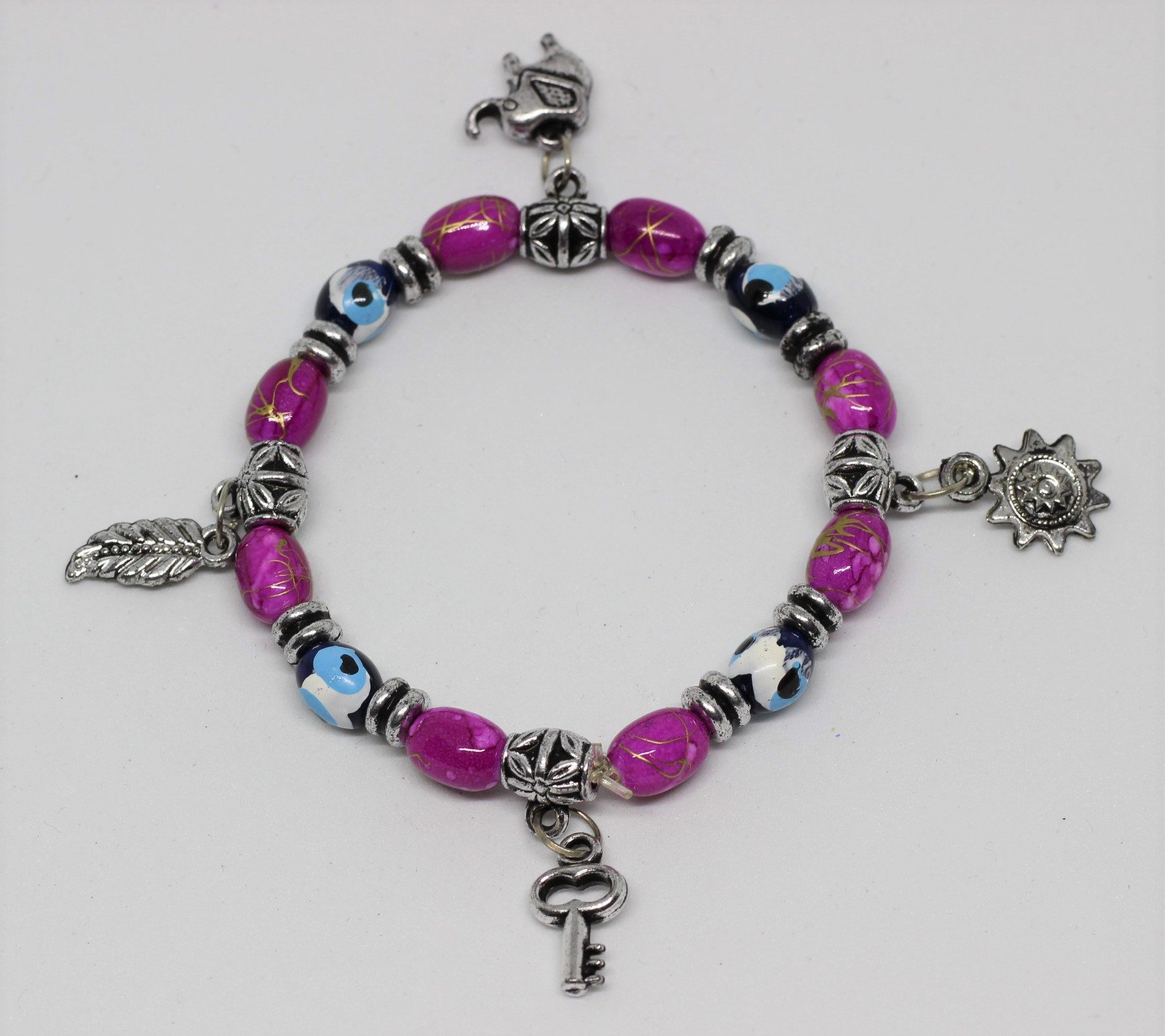 Lucky Eye Bracelet 58 purple