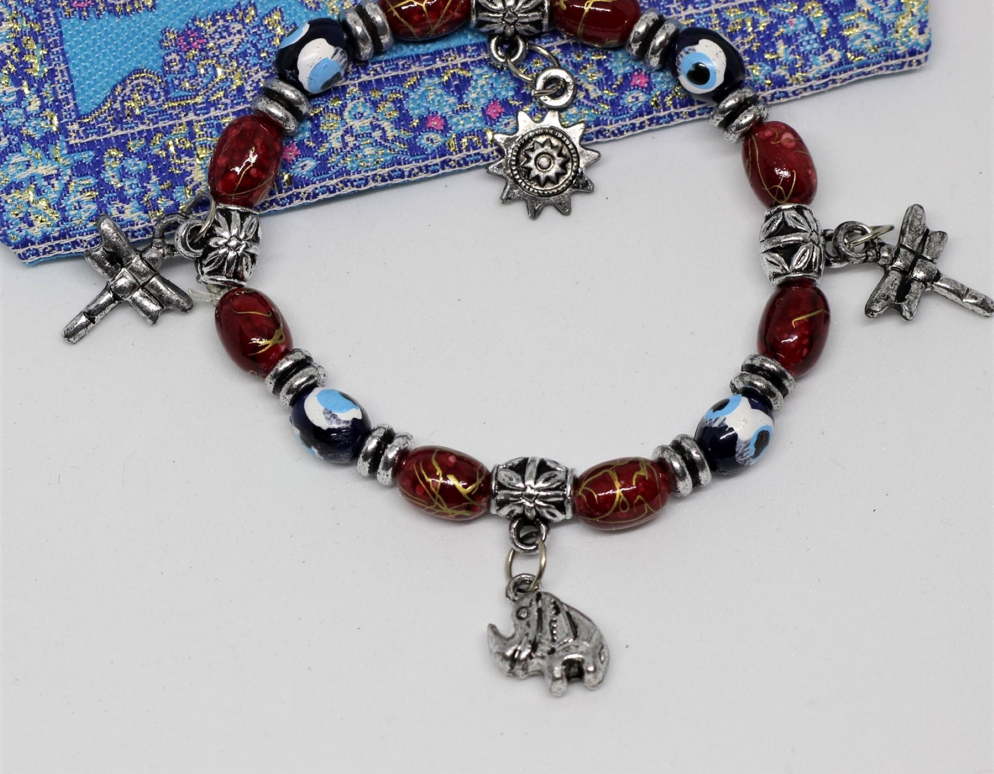Lucky Eye Bracelet 58 red 2