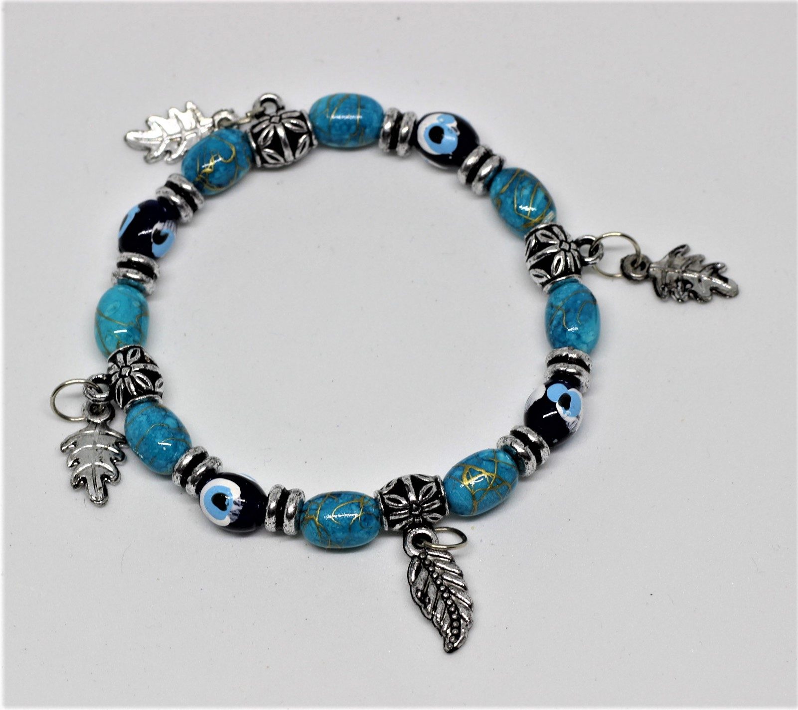Lucky Eye Bracelet 58 teal 1