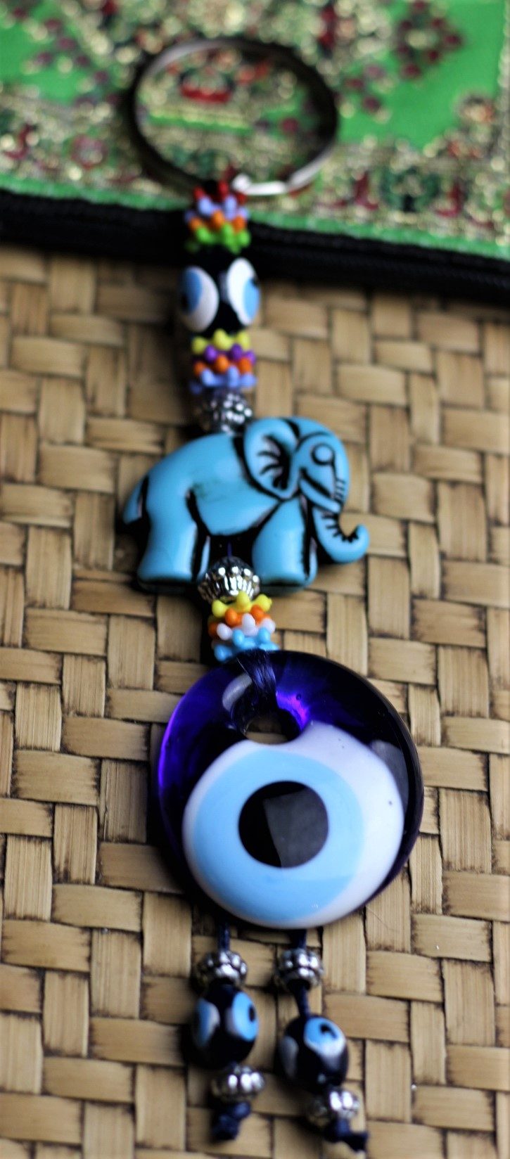 Lucky Eye Keyring Elephant