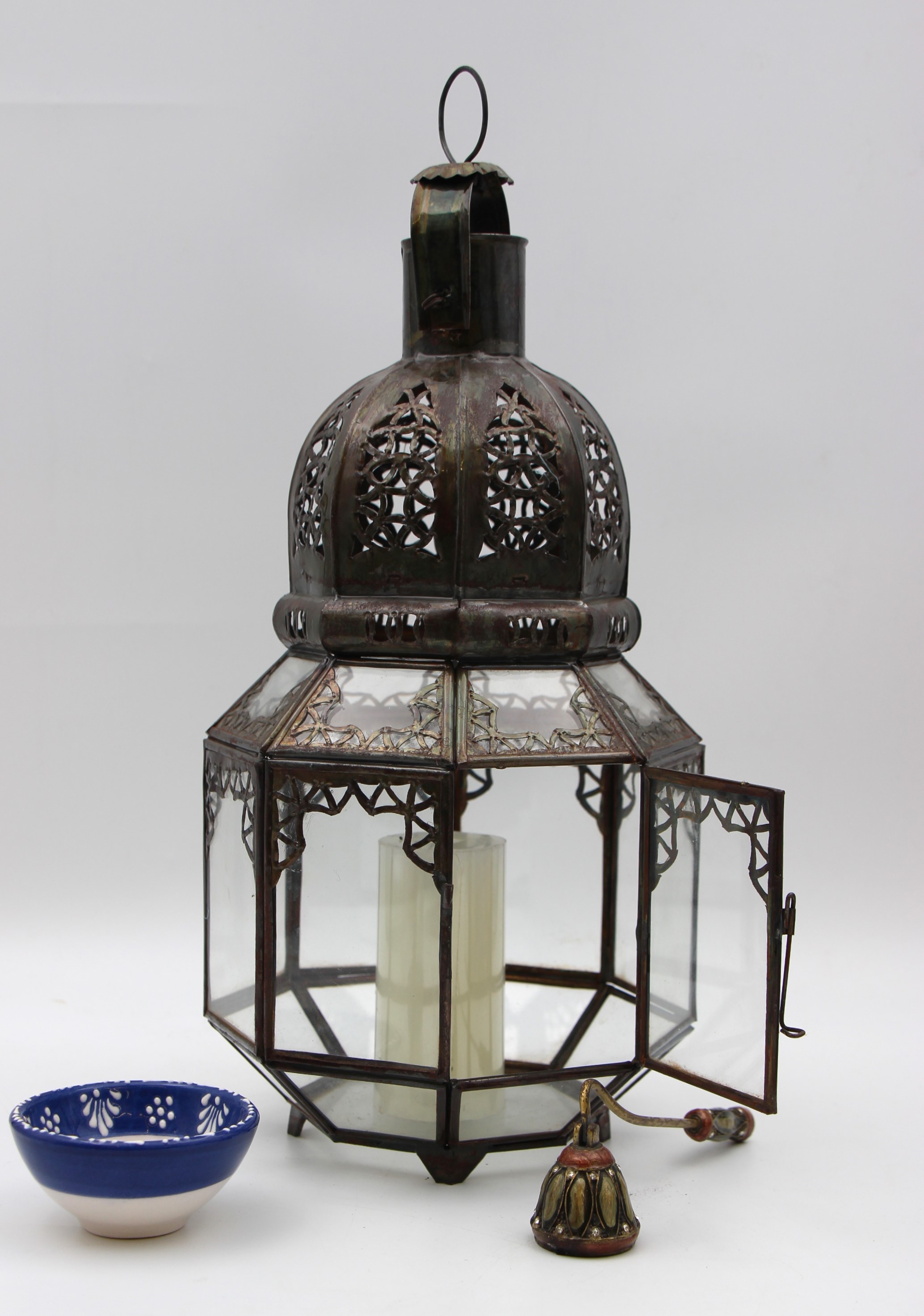 Moroccan Candle Lantern Med 1