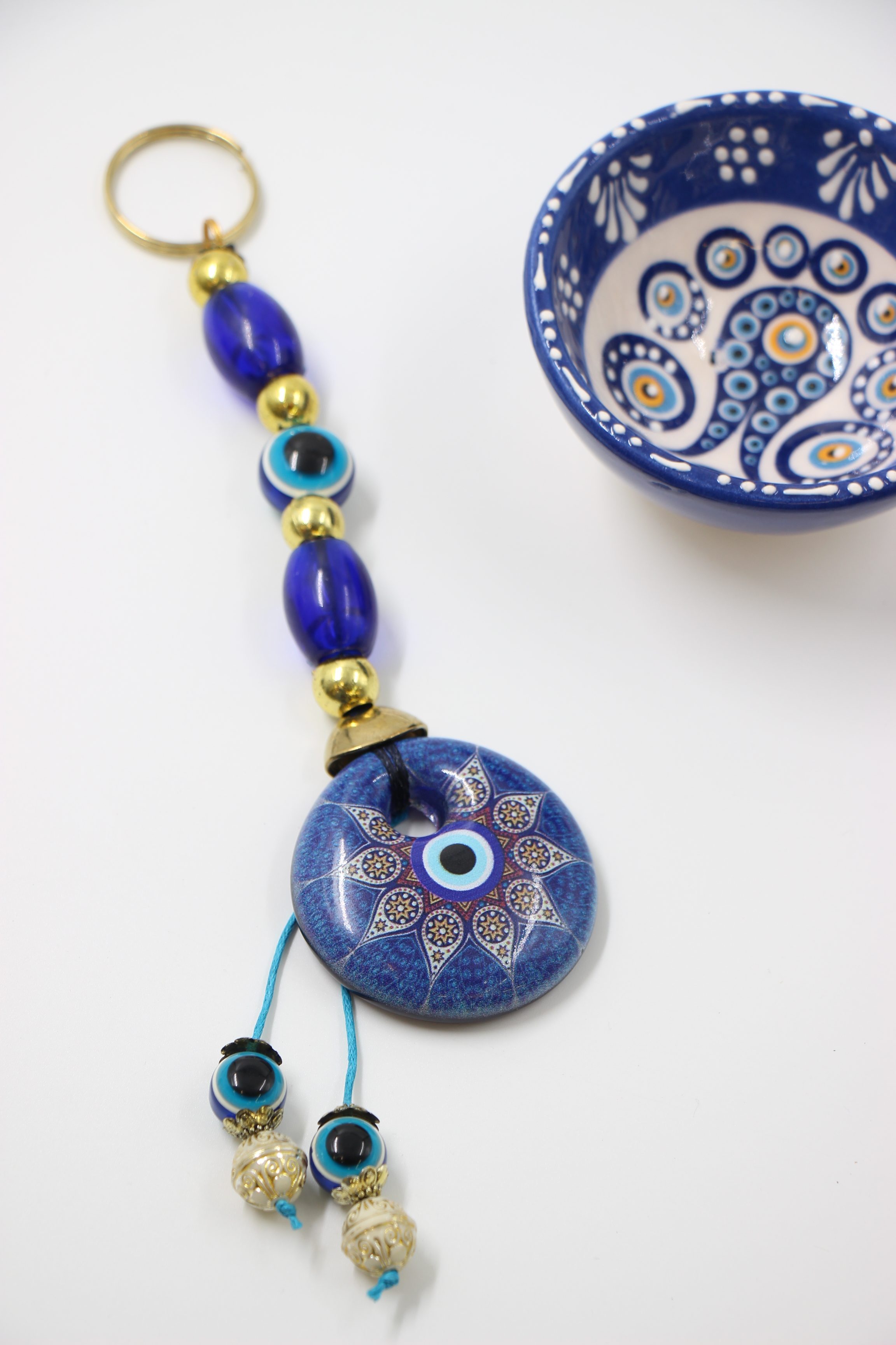 Ornate Evil Eye Wall Hanging Star 3