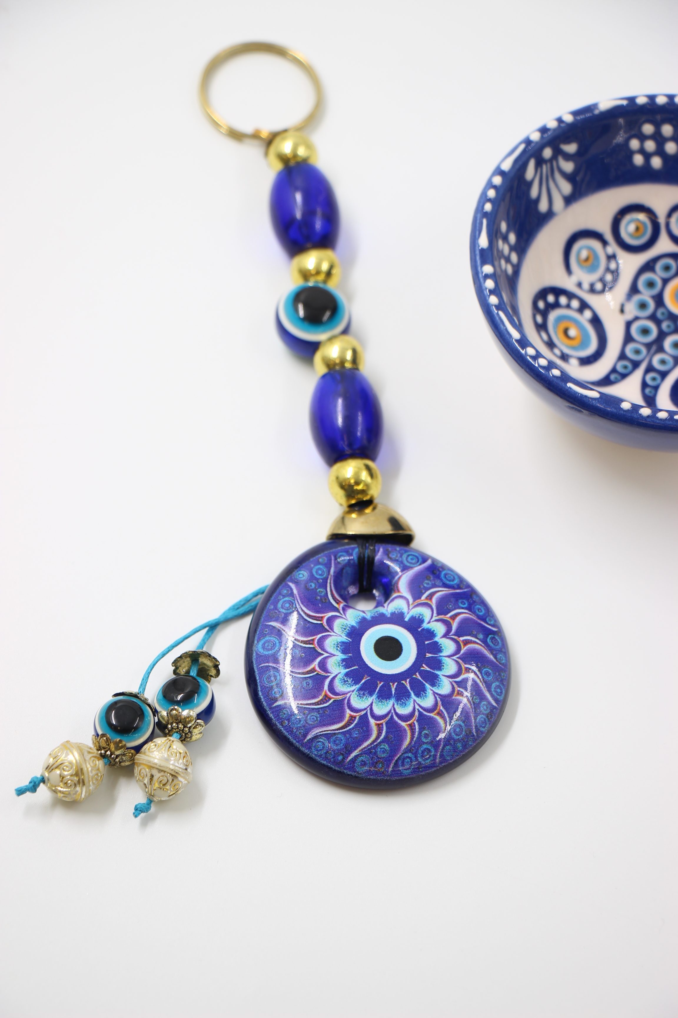 Ornate Evil Eye Wall Hanging Star 4