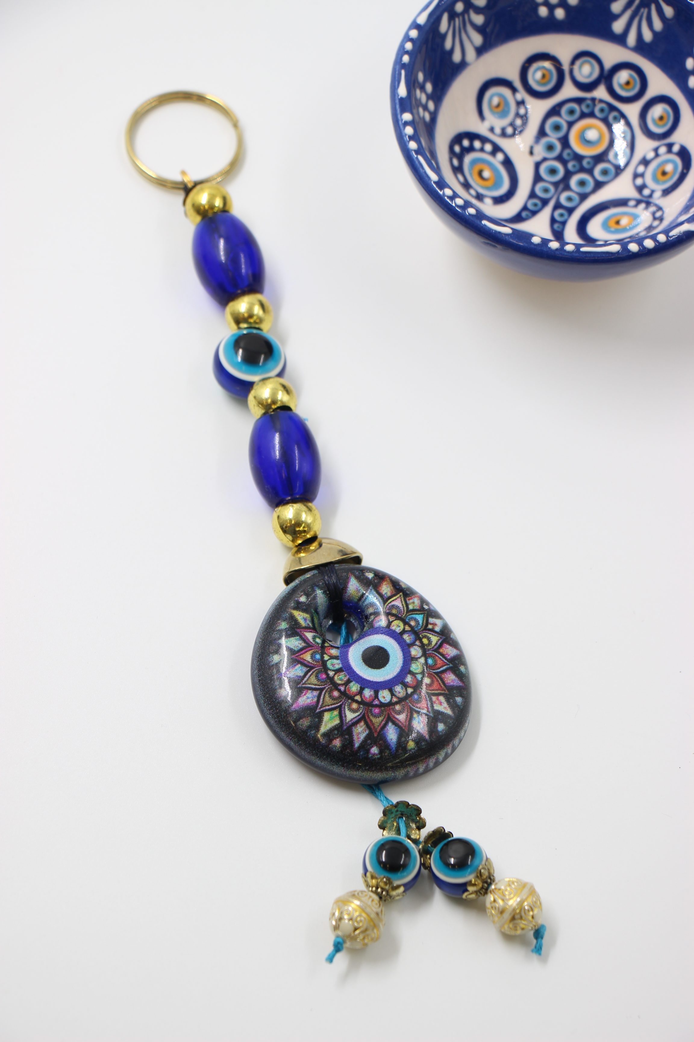 Ornate Evil Eye Wall Hanging Star 5