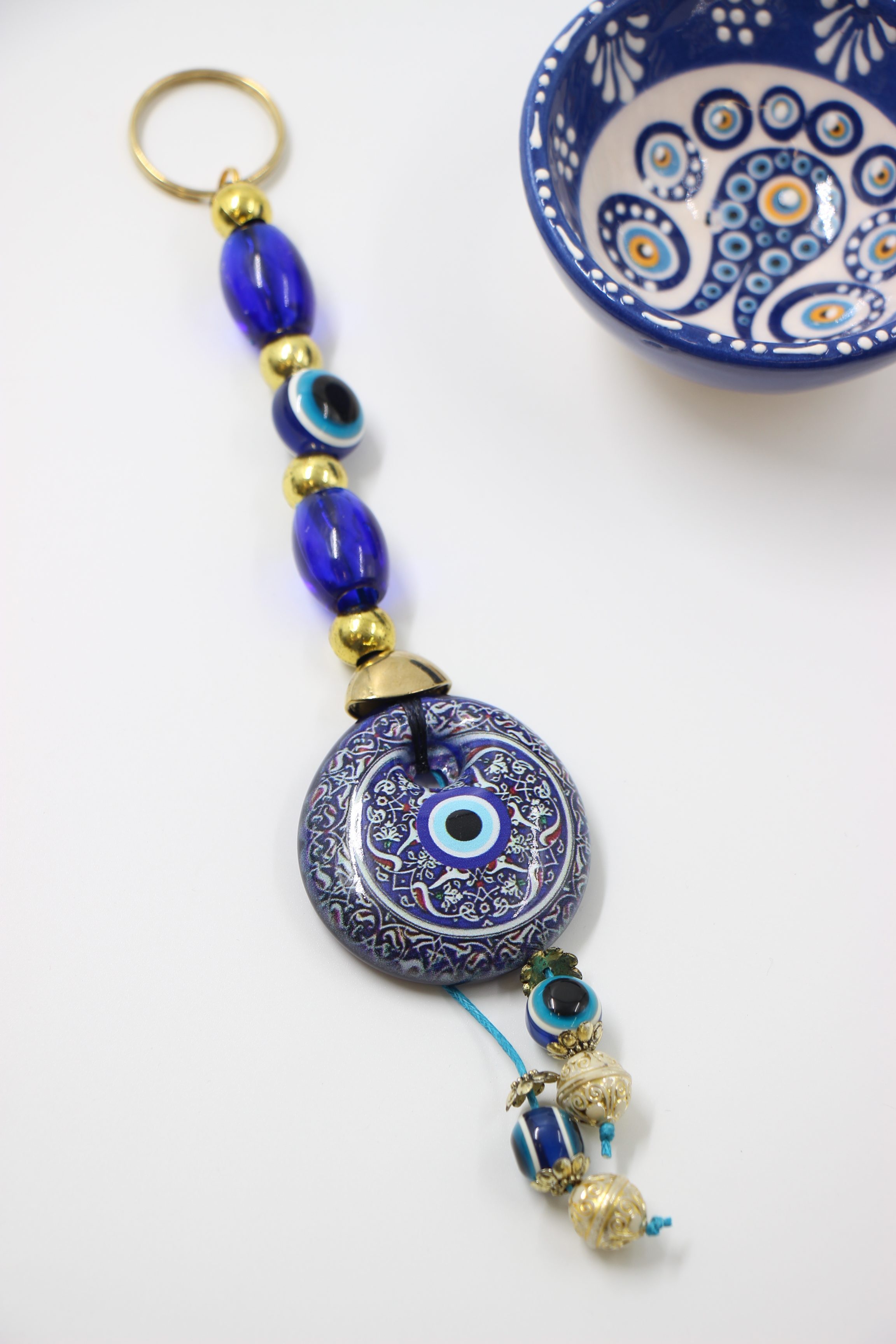 Ornate Evil Eye Wall Hanging Star 6