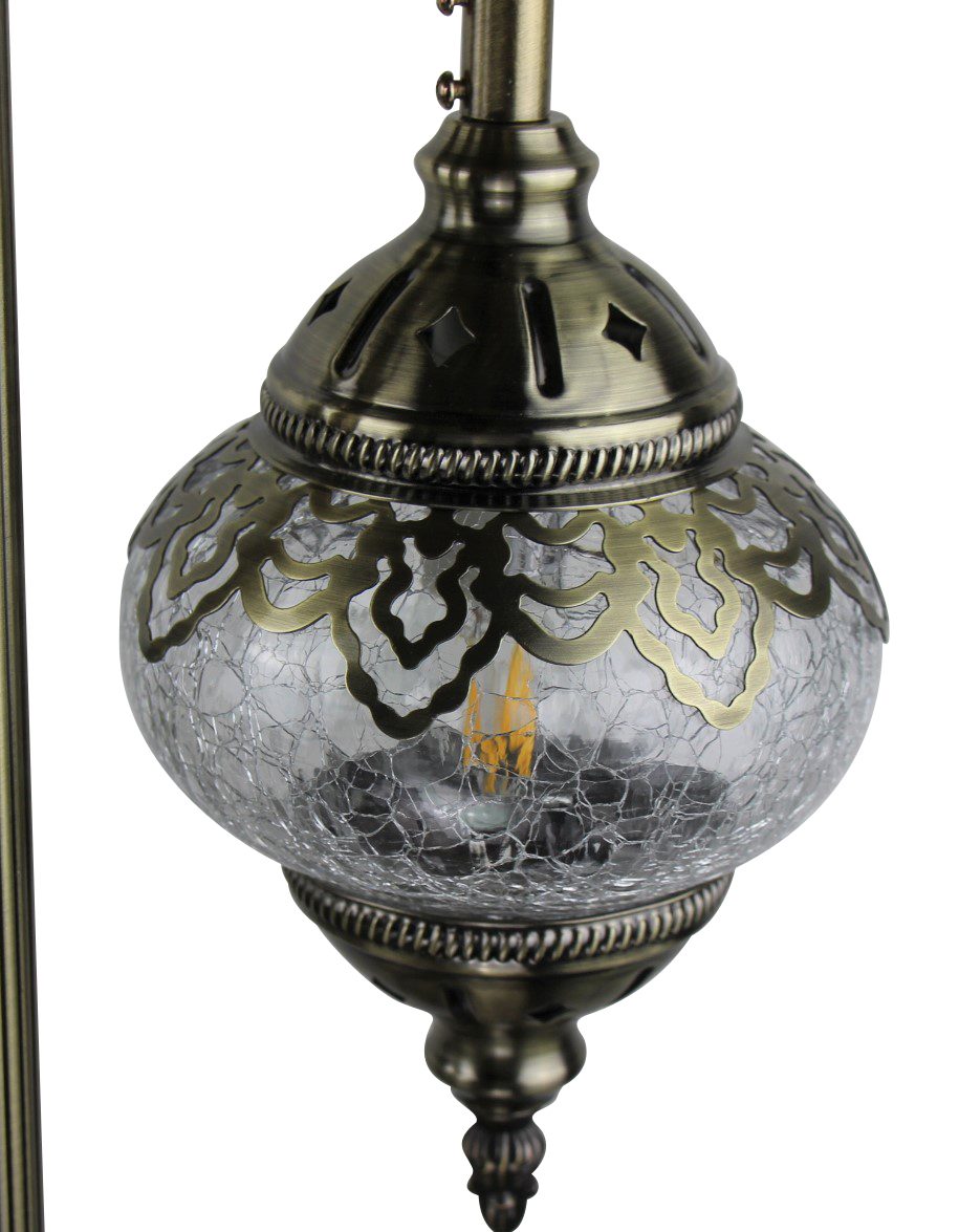 Ottoman Floor Lamp 3 Globe 60