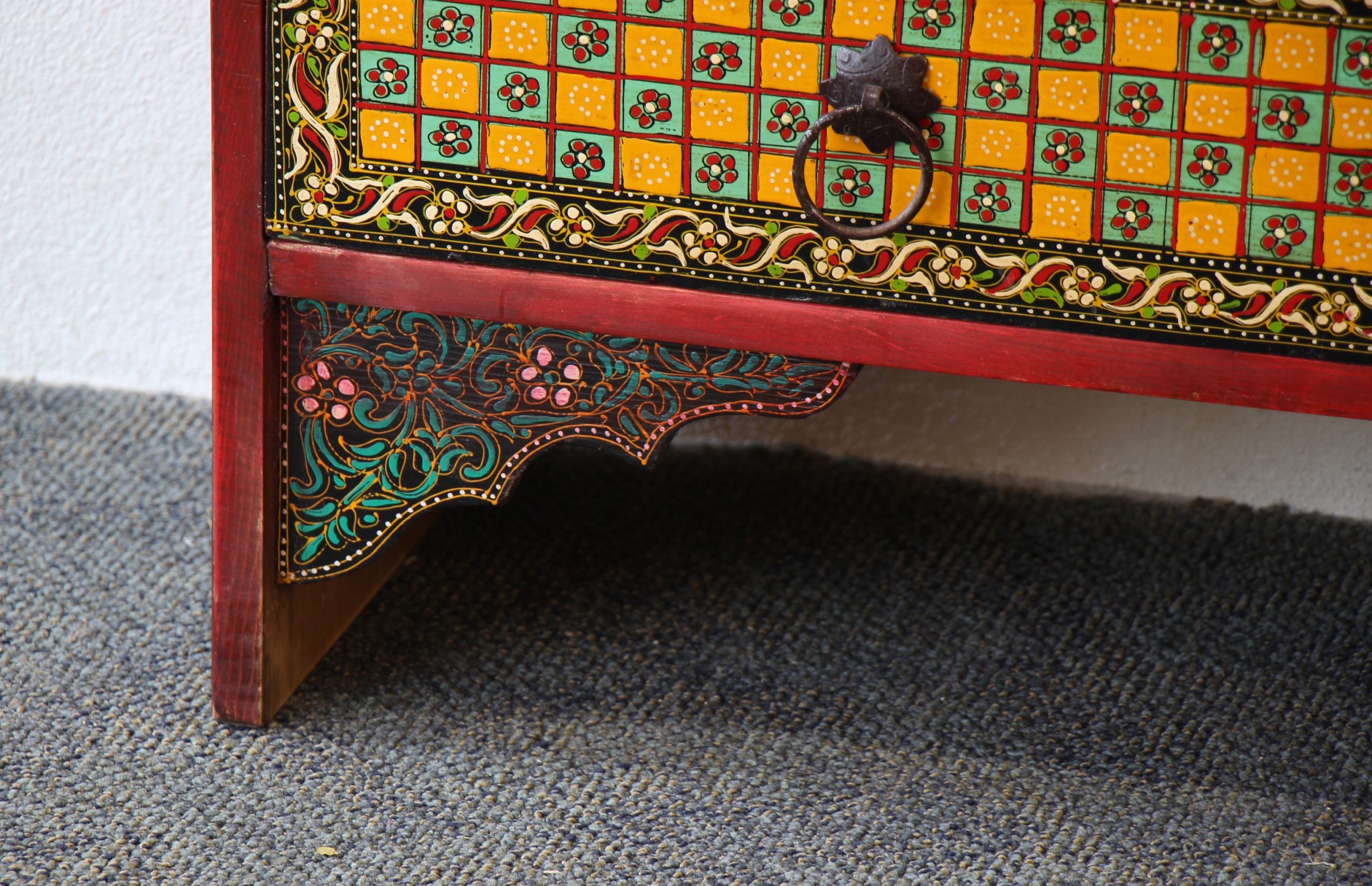 Quetta Hand Painted 12 Drawer Sideboard A (6)