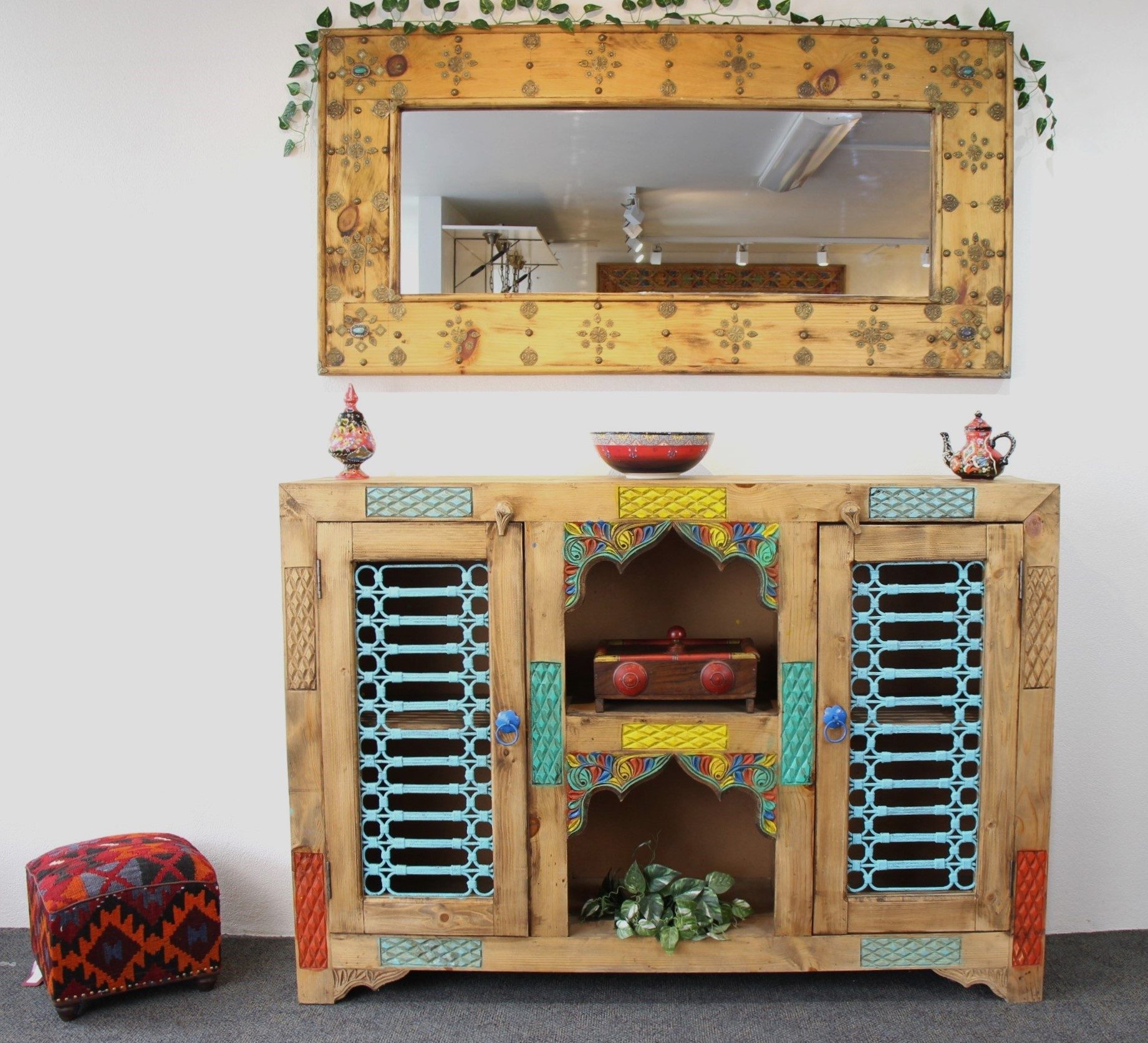 Roshan Handcarved Sideboard 1