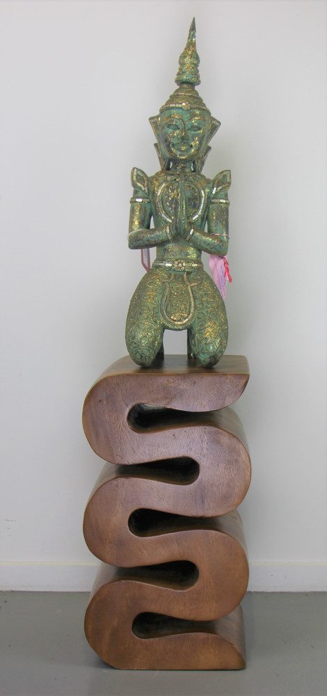 Spring Stool 50cm Honey 1