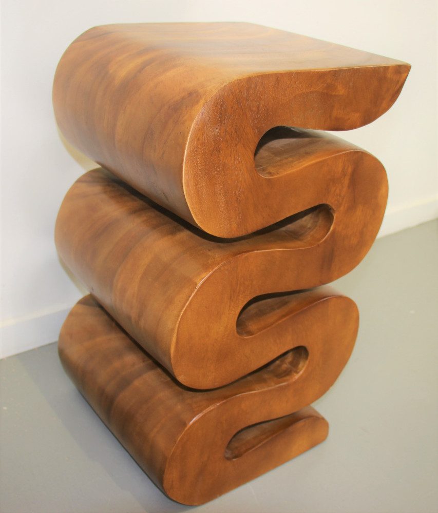 Spring Stool 50cm Honey 4