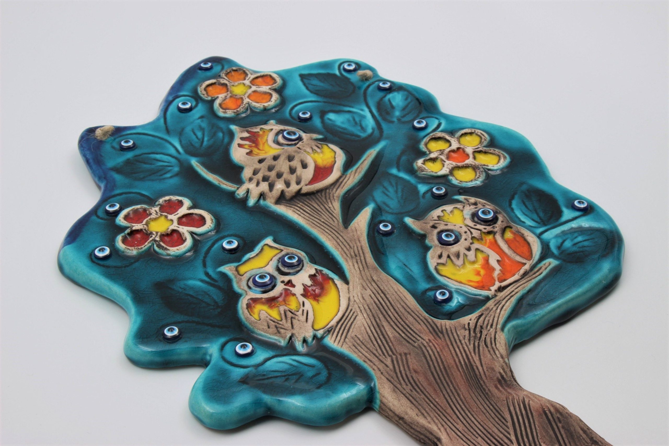 TURKISHLUCKYEYEWALLCERAMICTREECW30C