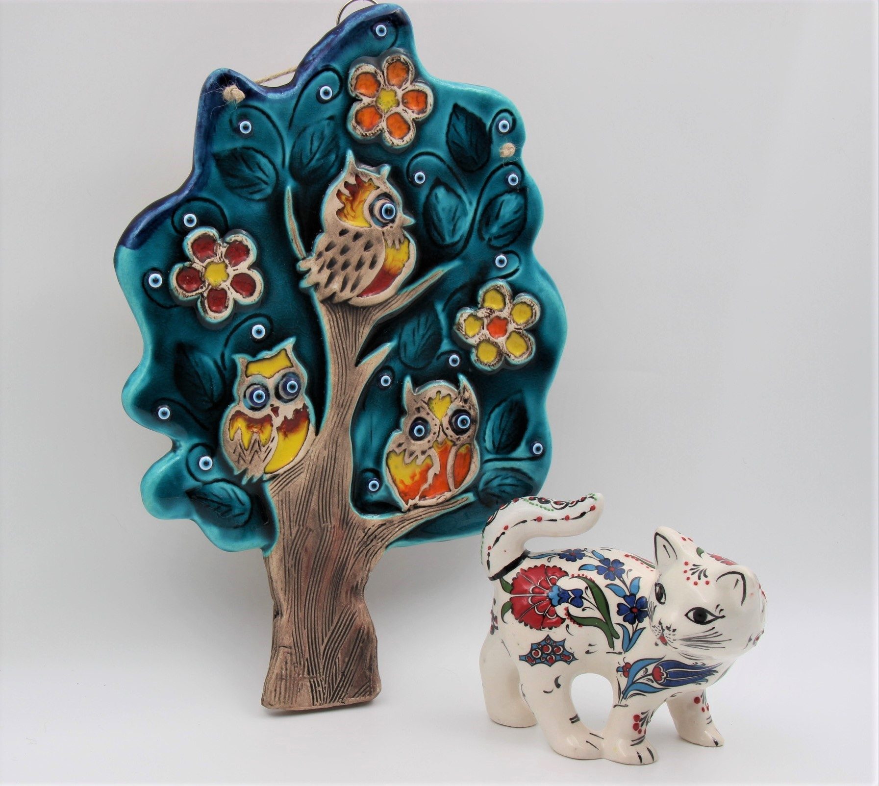 TURKISHLUCKYEYEWALLCERAMICTREECW30I
