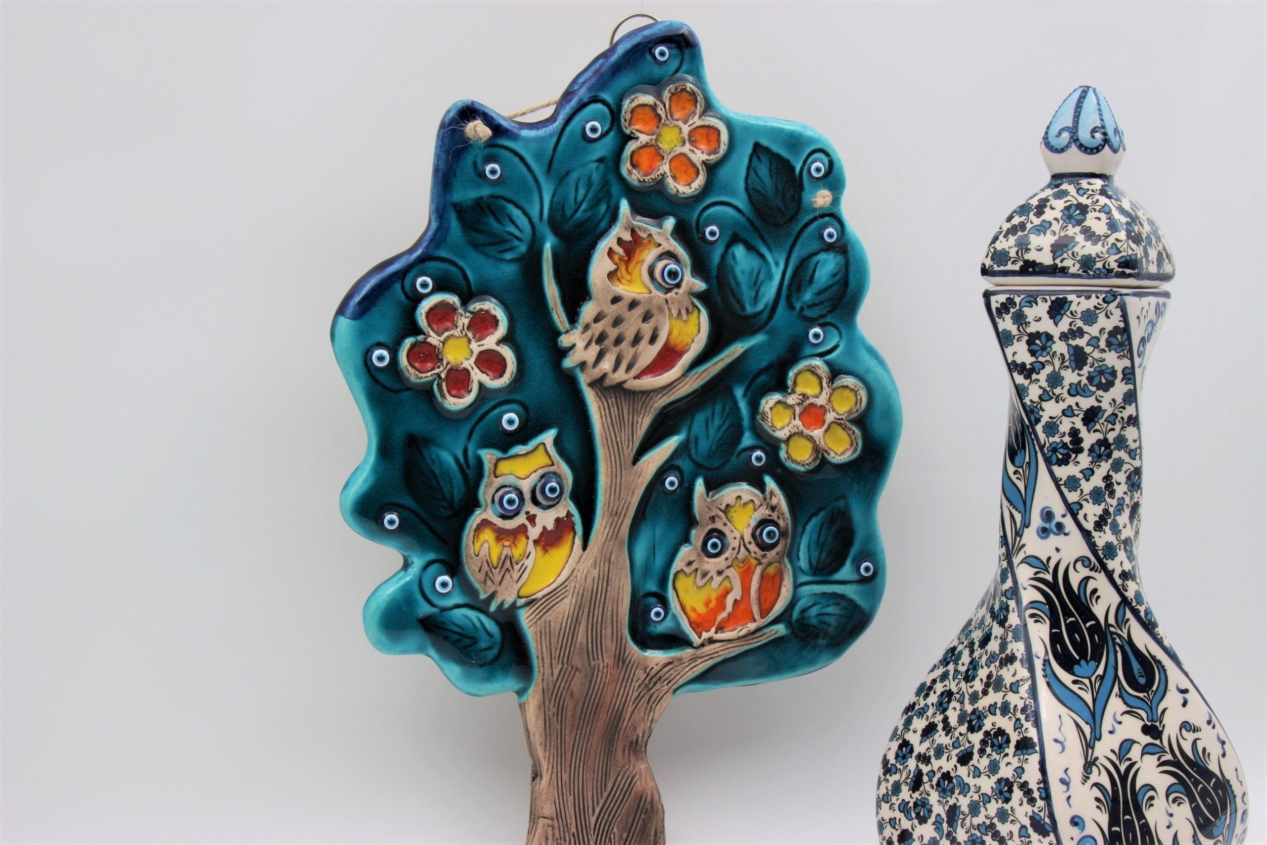TURKISHLUCKYEYEWALLCERAMICTREECW30K