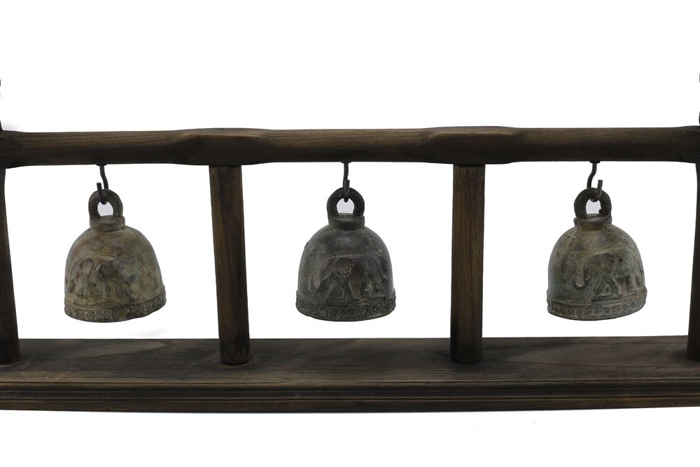 Teak 3 Brass Bell 5 Teak 3 Brass Bell