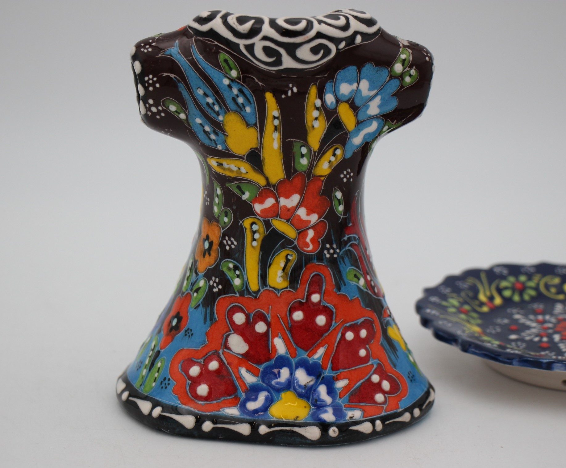 Turkish Ceramic 15cm Kaftan Colouful 3
