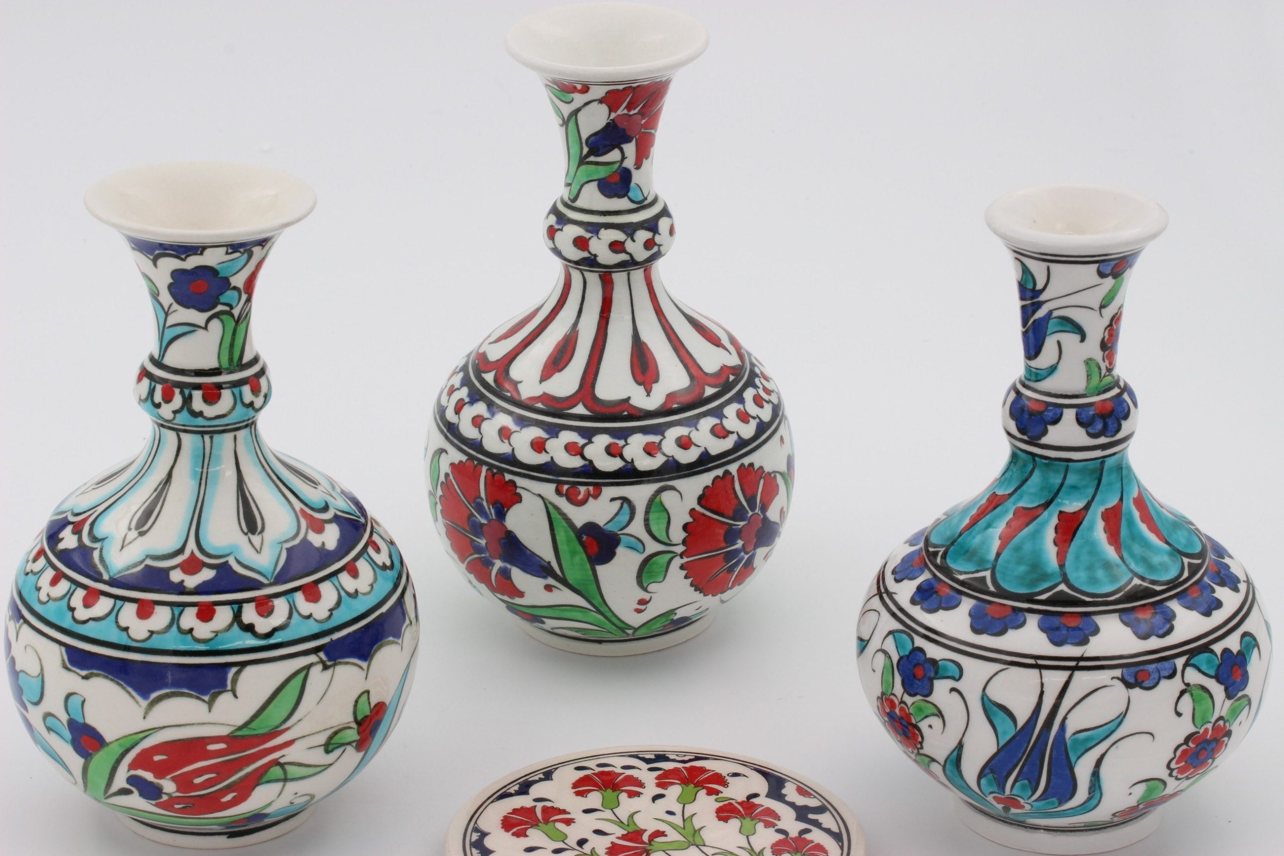 Turkish Ceramic Tear Vase 16cm Tulip all