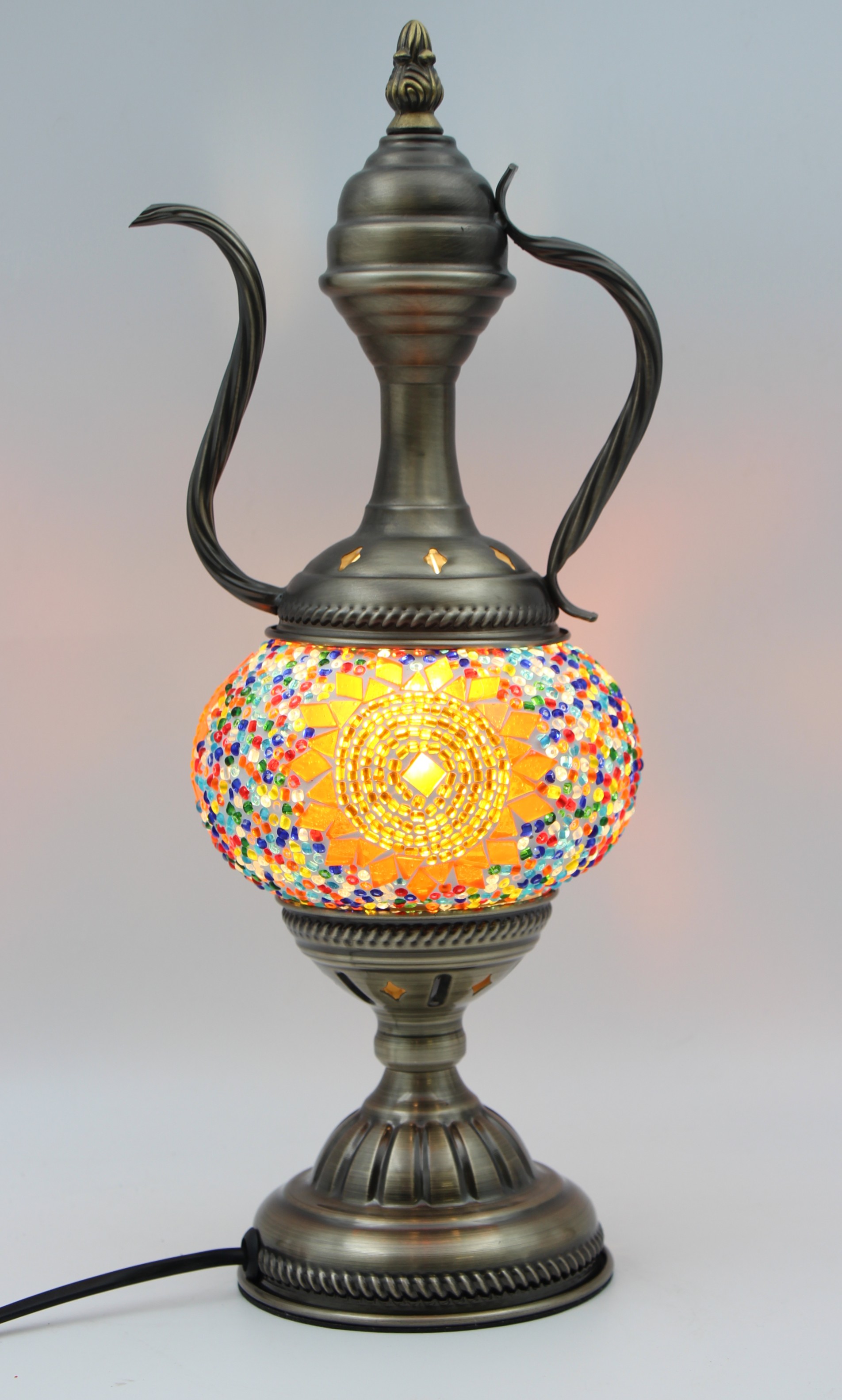 Turkish Medium Teapot Lamp Sunbeam -1