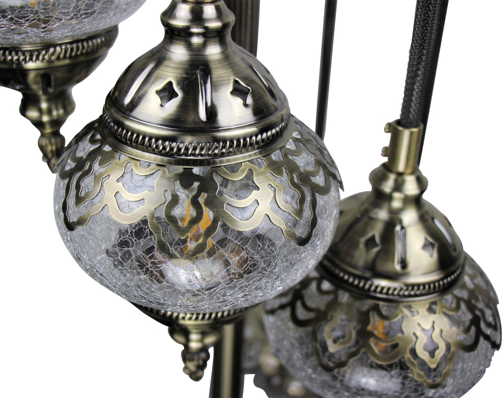 Turkish Mosaic Floor Lamp 7 globe Ottoman 50