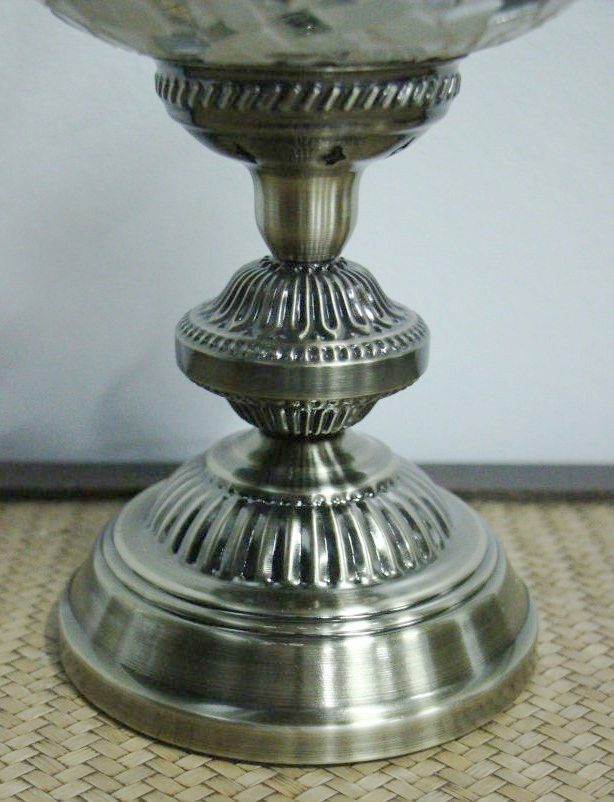 Turkish Mosaic Table Lamp Large Blue 40