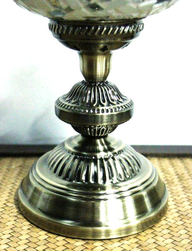 Turkish Mosaic Table Lamp Large Mosaic Fire Ball 40