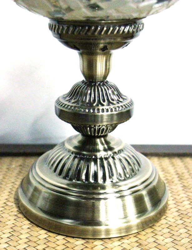 Turkish Mosaic Table Lamp Large Red 40