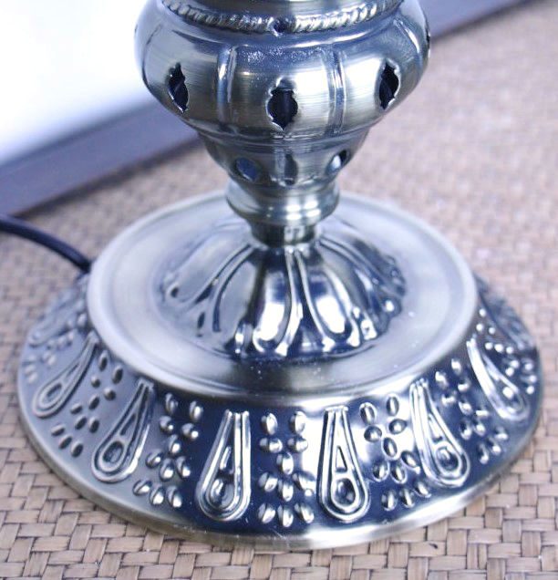 Turkish Mosaic Table Lamp Medium Brown 5