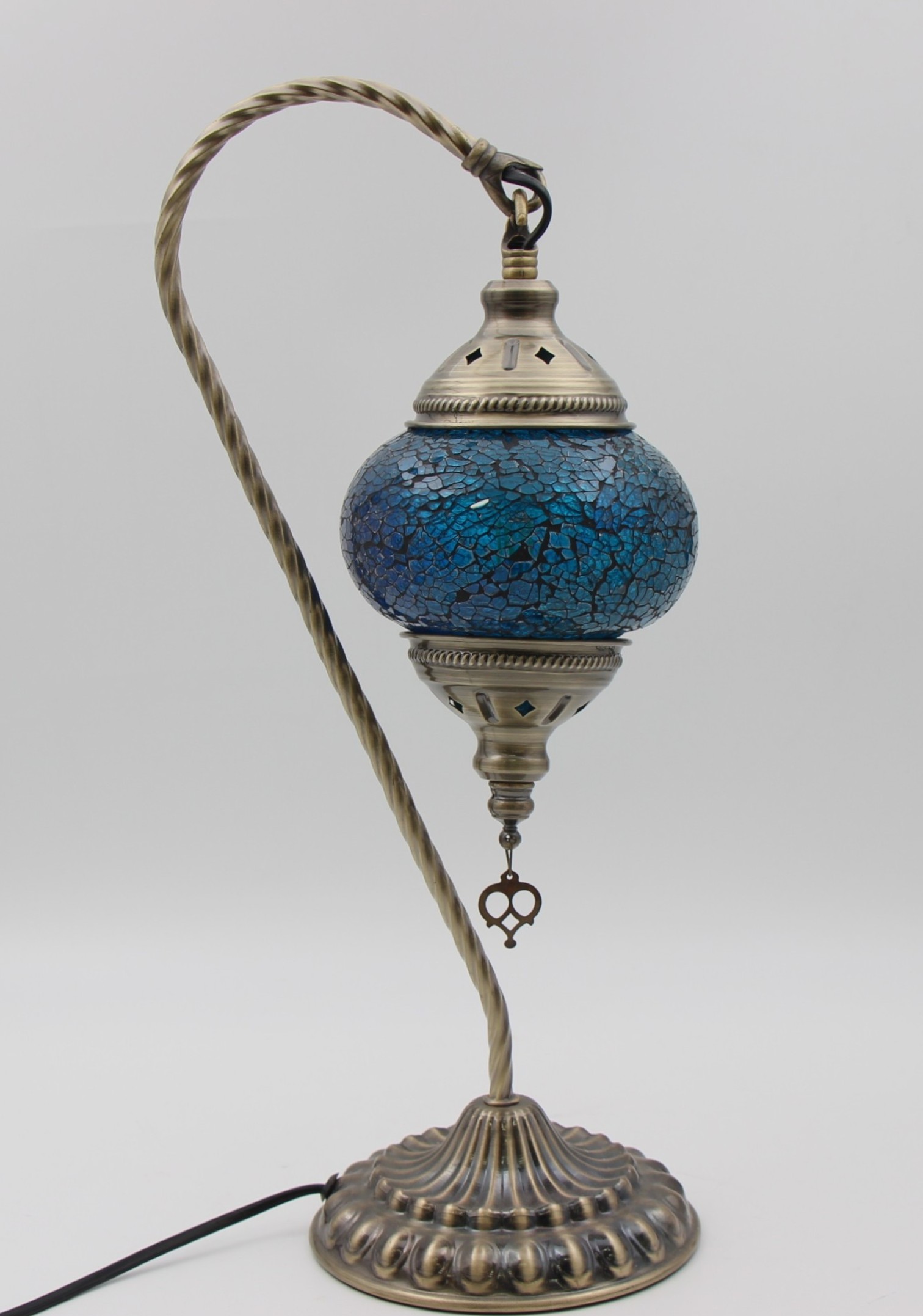 Turkish Swan Lamp - cBlue1