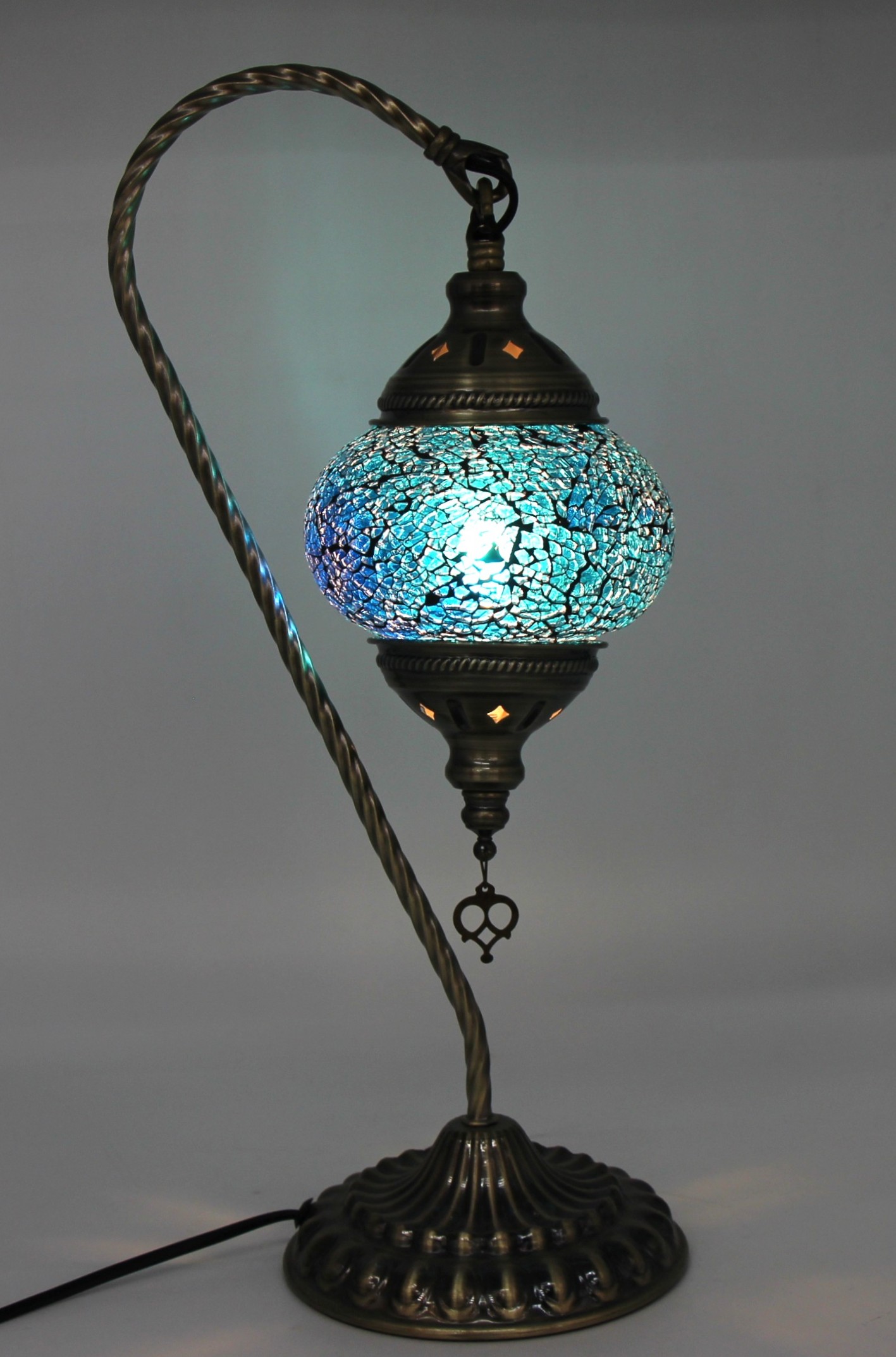 Turkish Swan Lamp - cBlue2