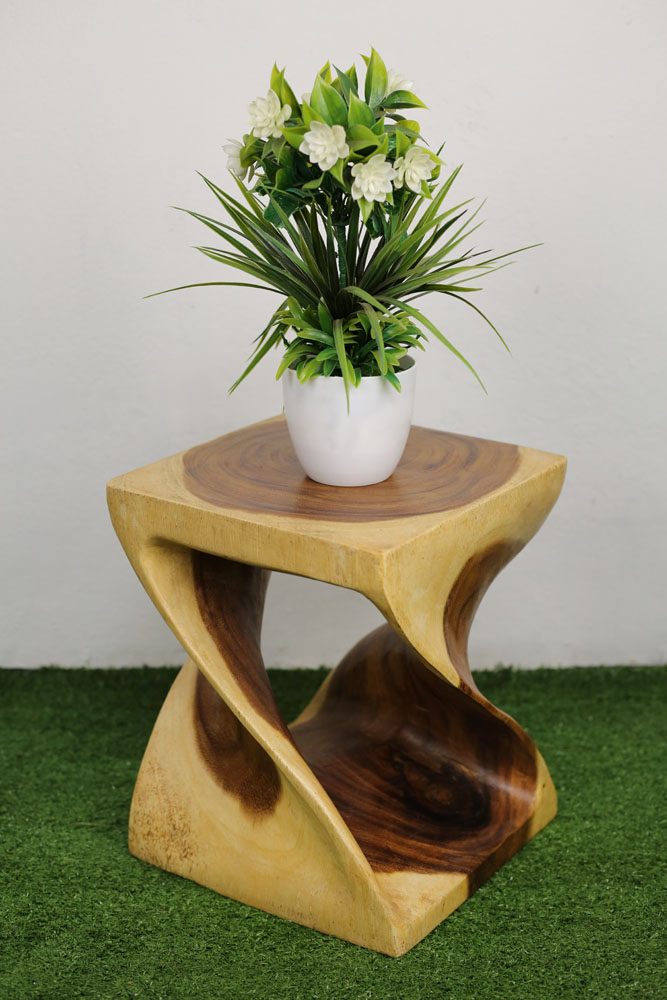 Twist Stool 30cm Natural 1 Twist Stool 30cm Natural