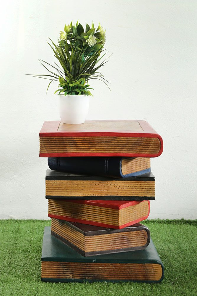 Wooden Book Table Coloured 1 Wooden Book Table Coloured