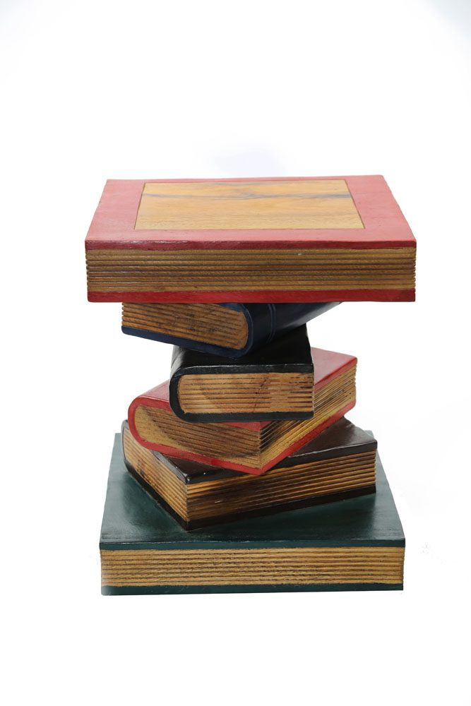 Wooden Book Table Coloured 3 Wooden Book Table Coloured
