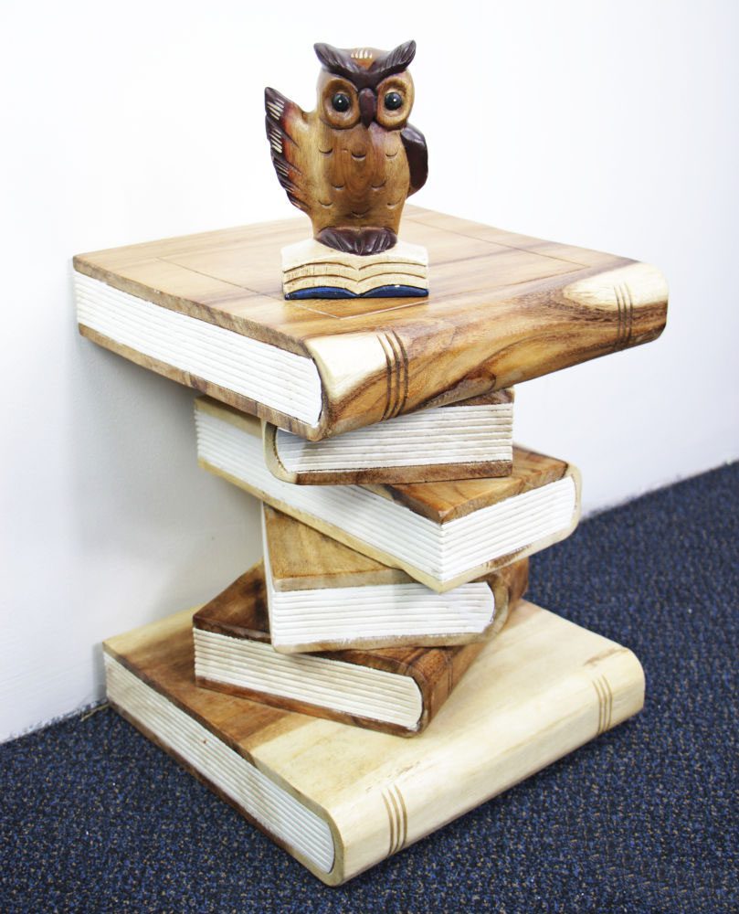 Wooden Book Table White Pages 2 Wooden Book Table White Pages