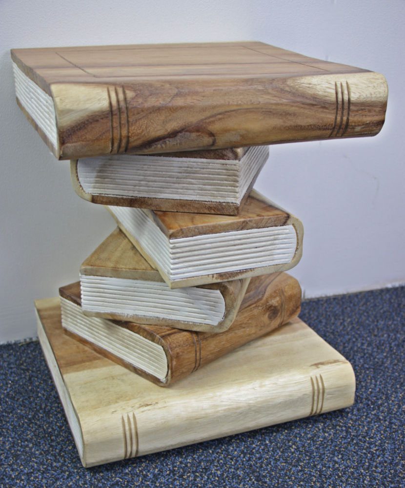 Wooden Book Table White Pages 3 Wooden Book Table White Pages