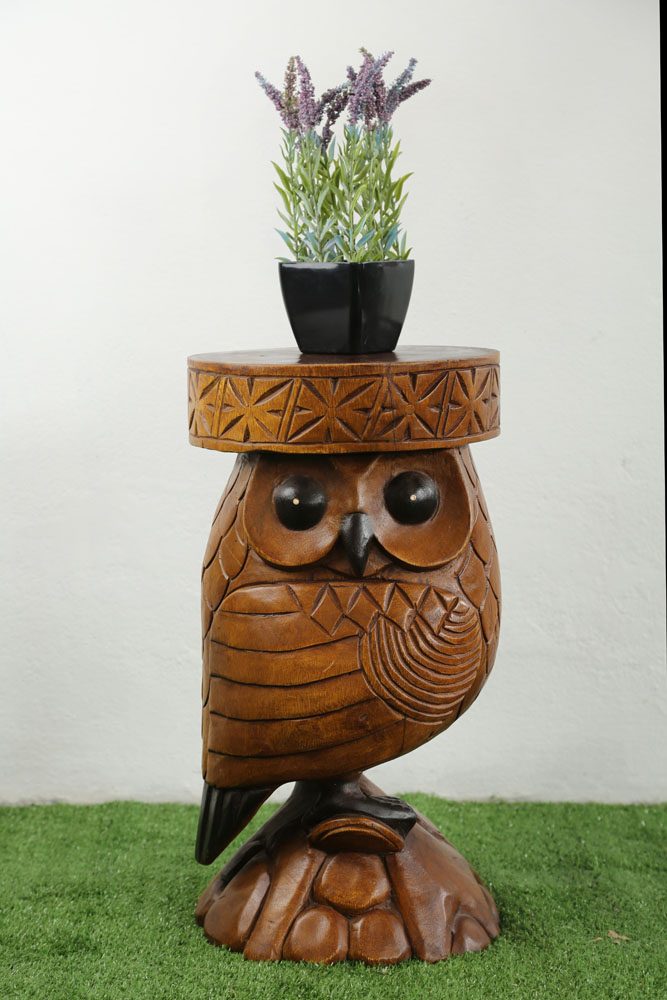 Wooden Owl Table 1 Wooden Owl Table