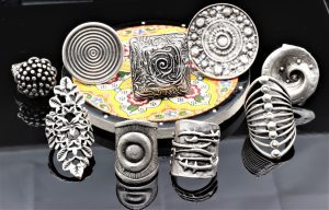 Hand Crafted Silver Plated Turkish Ottoman Jewelery