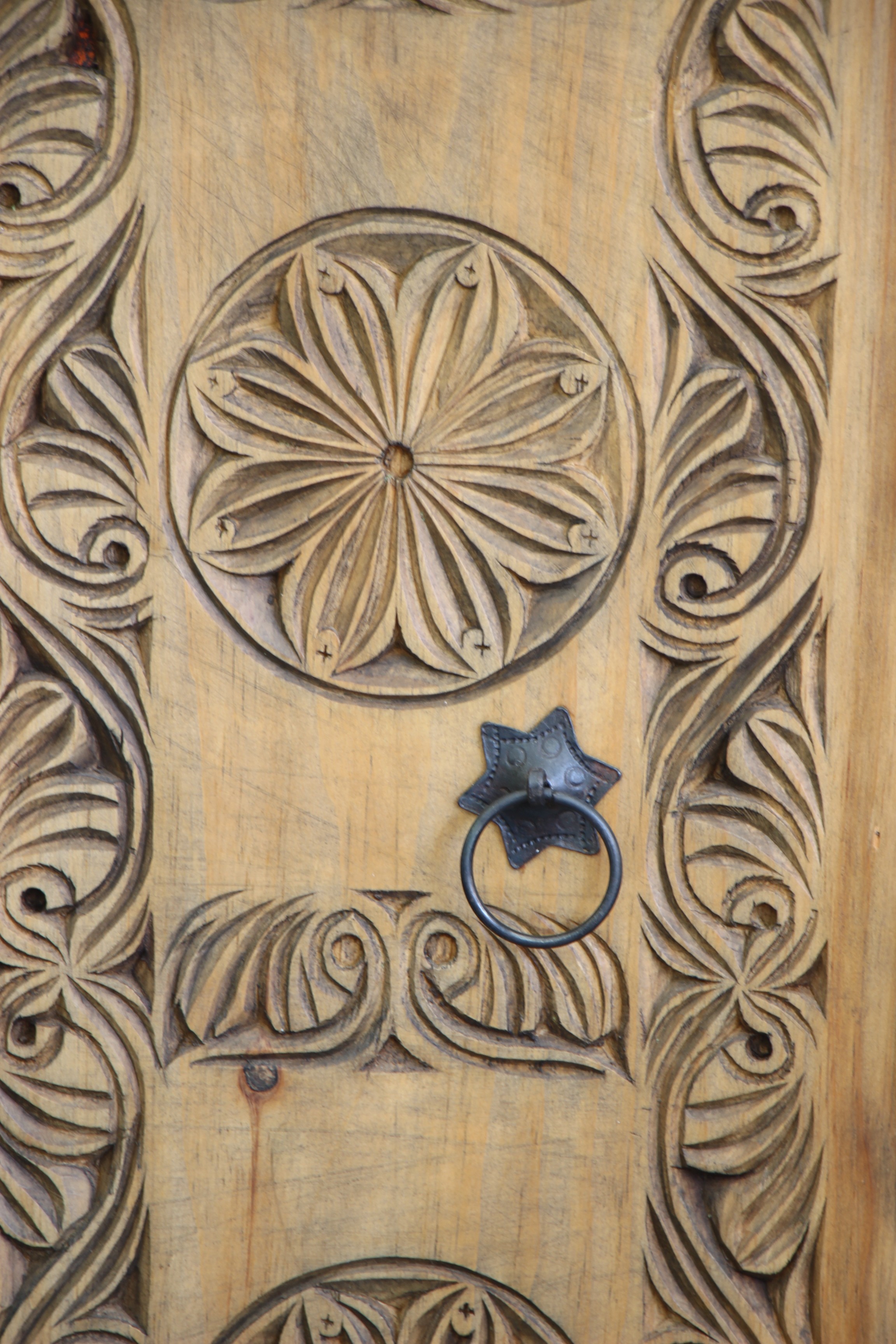 carved wardrobe with drawers - 5