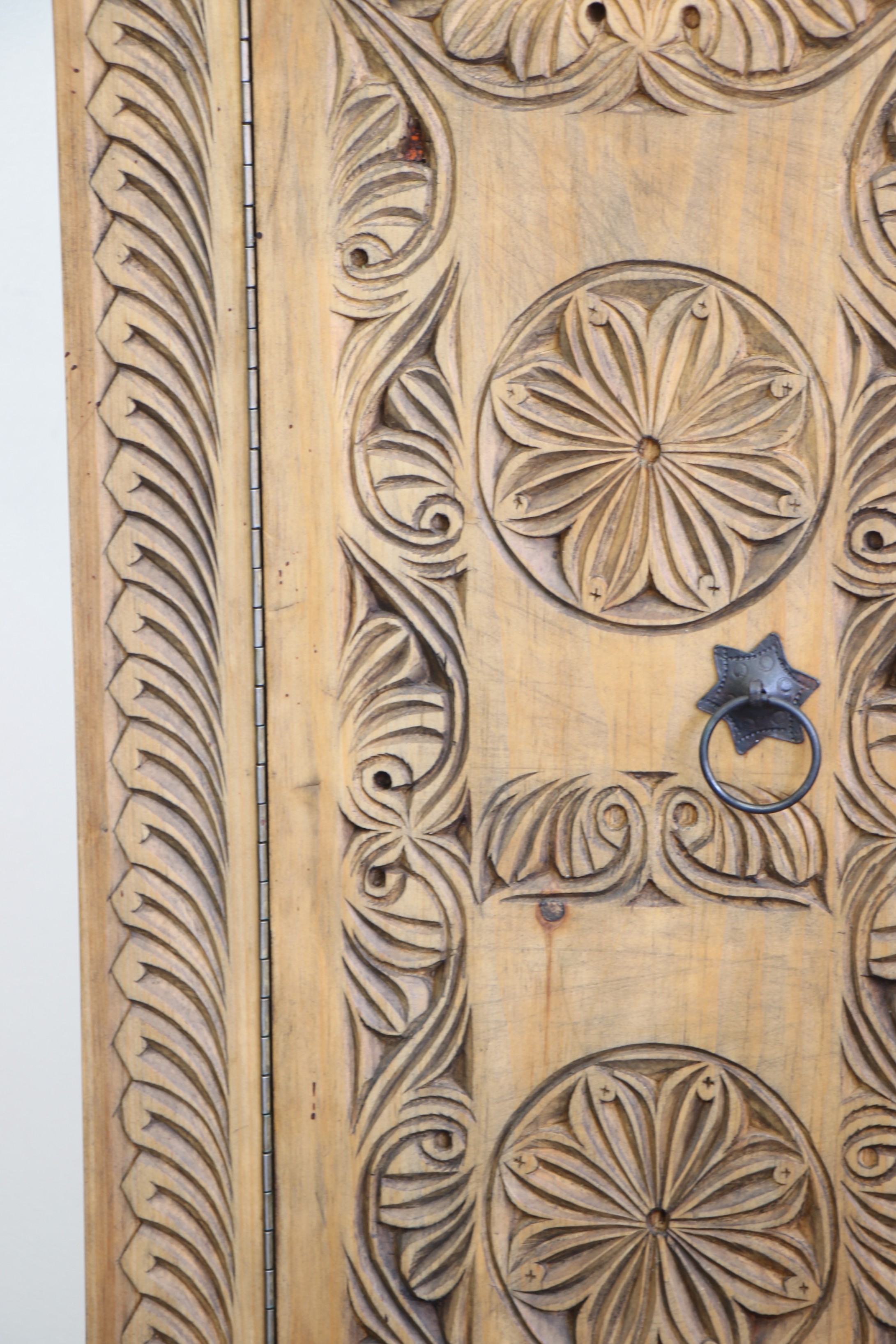 carved wardrobe with drawers - 6