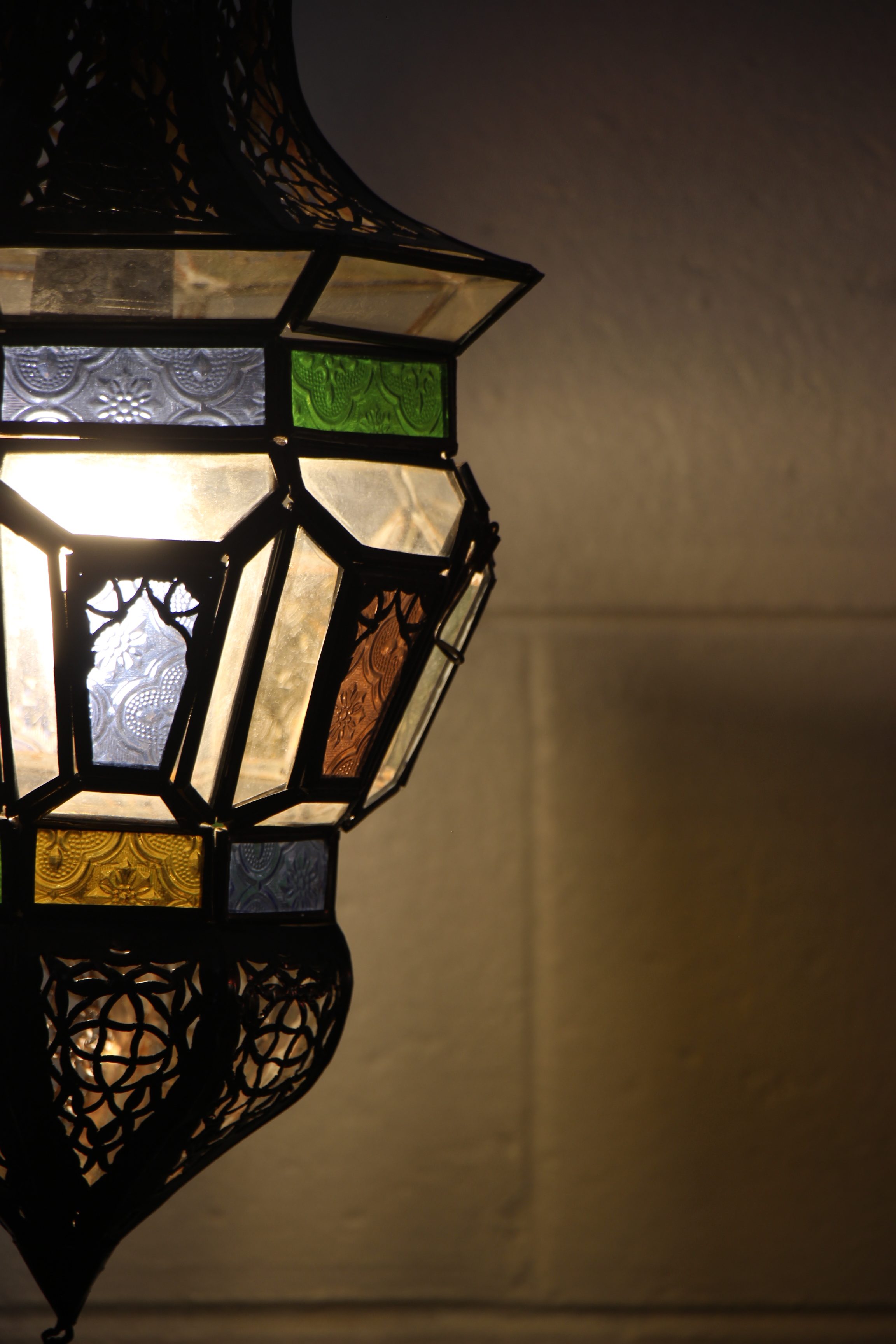 morrocan Hex lantern Med 13