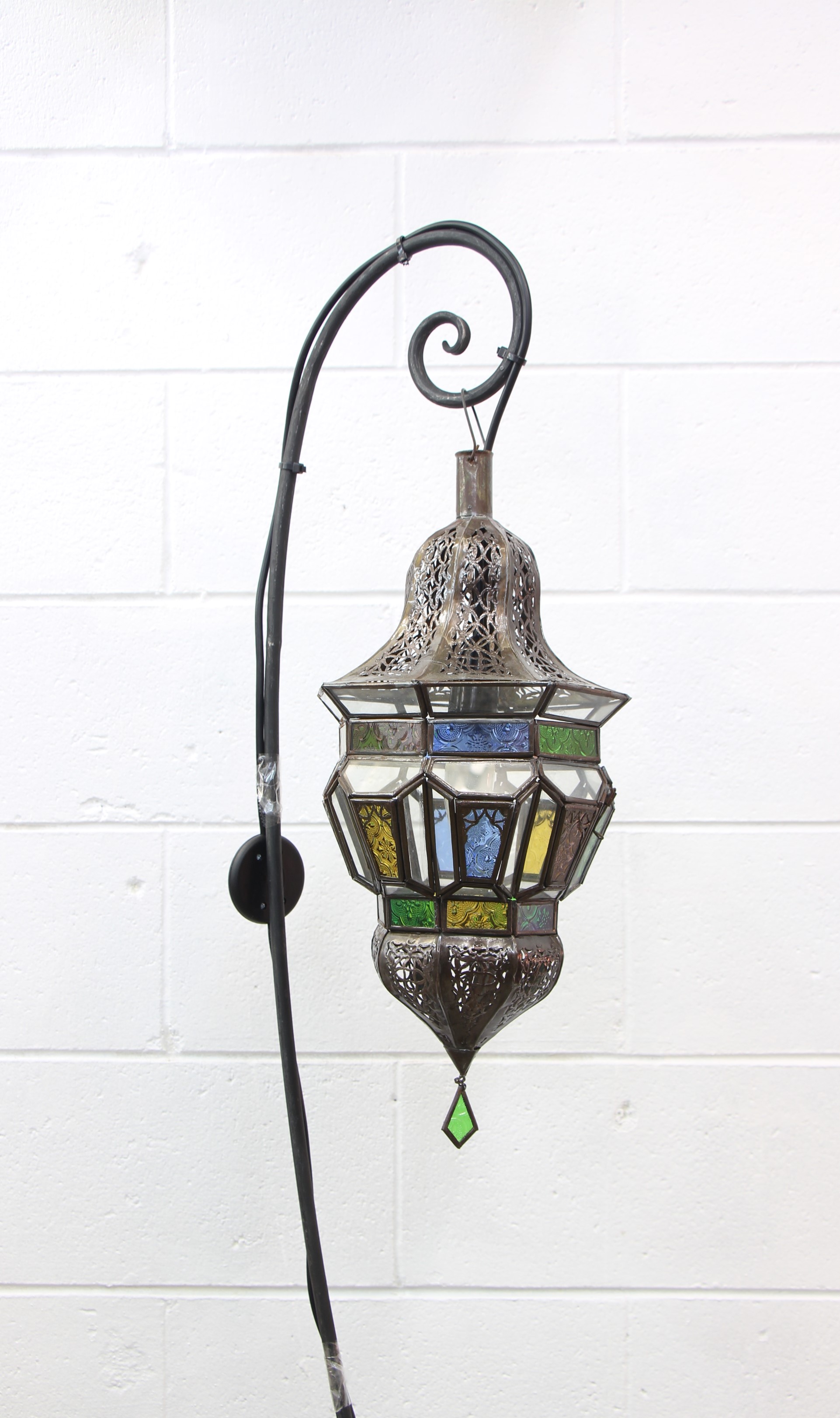 morrocan Hex lantern Med 2